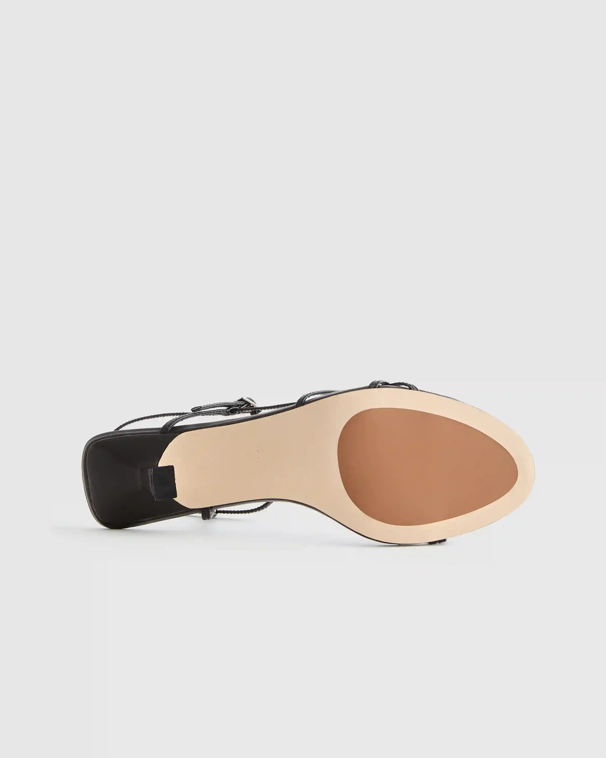 Italian Leather 70mm Strappy Heel