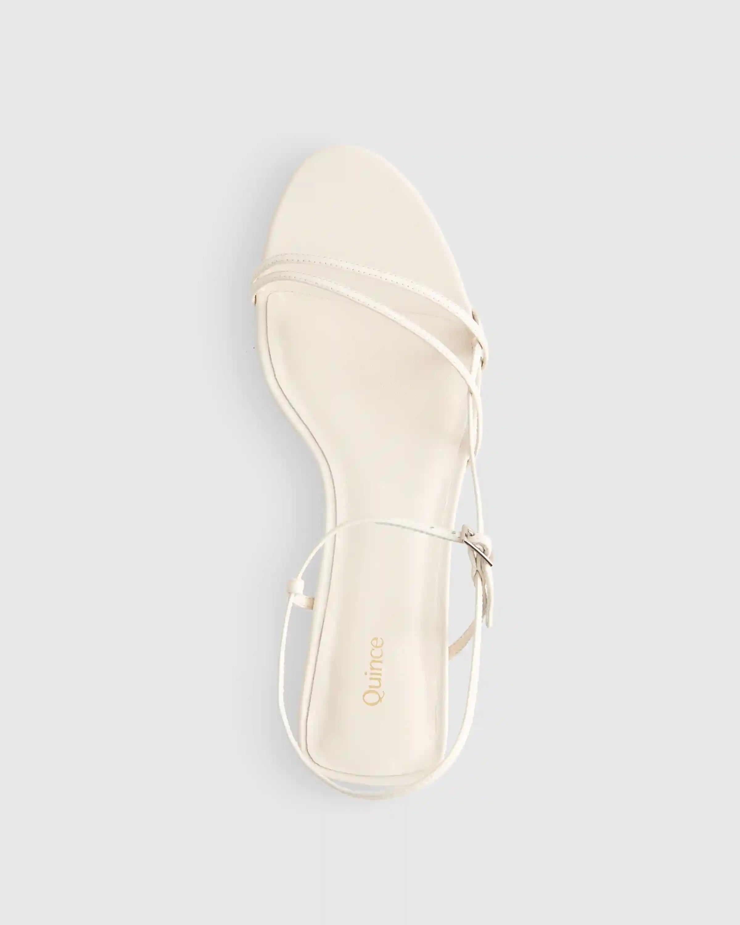 Italian Leather 70mm Strappy Heel