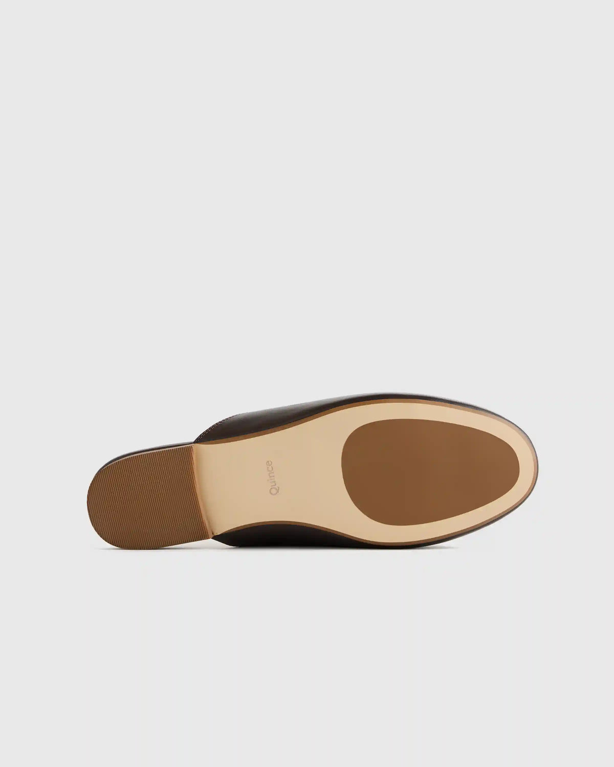 Italian Leather Horsebit Loafer Mule