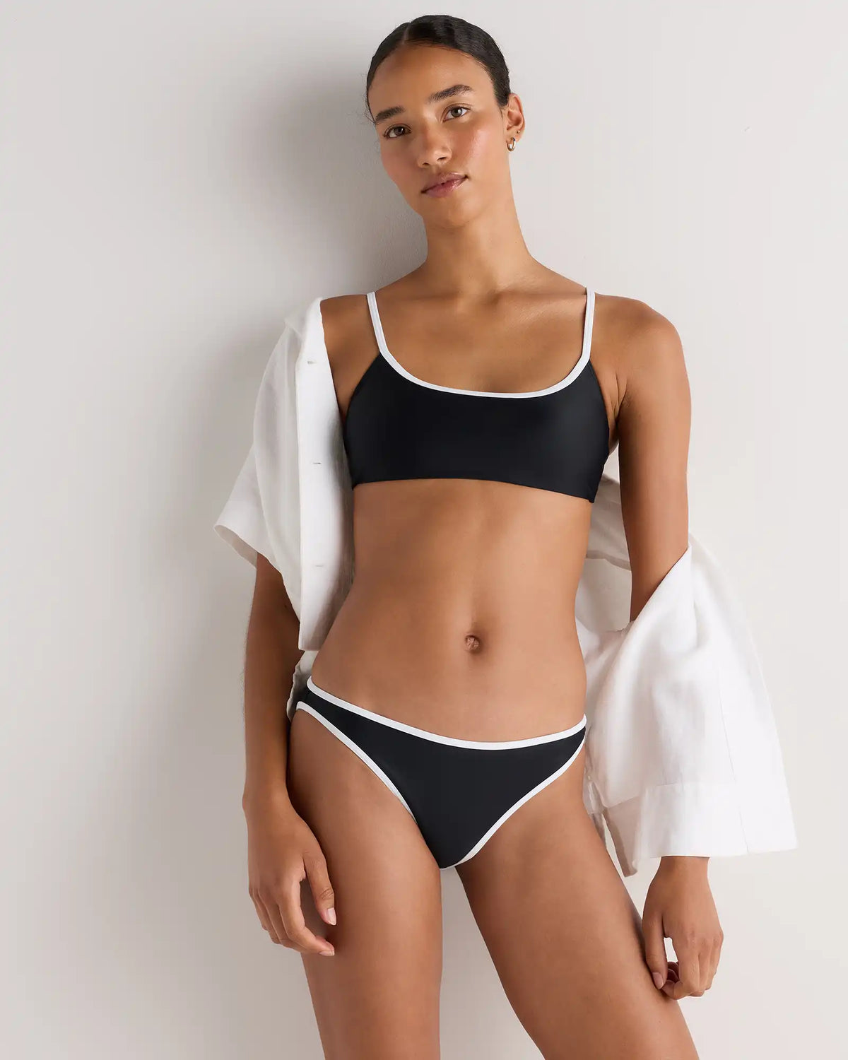 Italian Scoop Neck Bikini Top