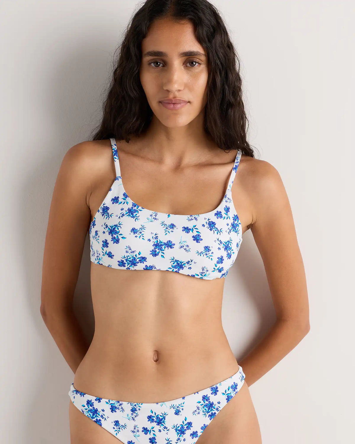 Italian Scoop Neck Bikini Top