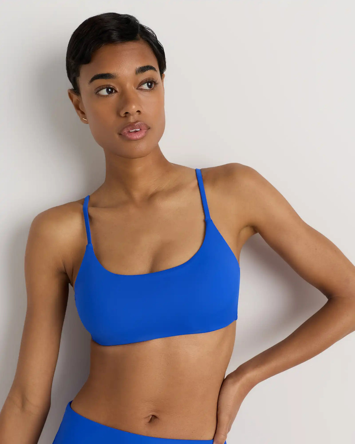 Italian Scoop Neck Bikini Top