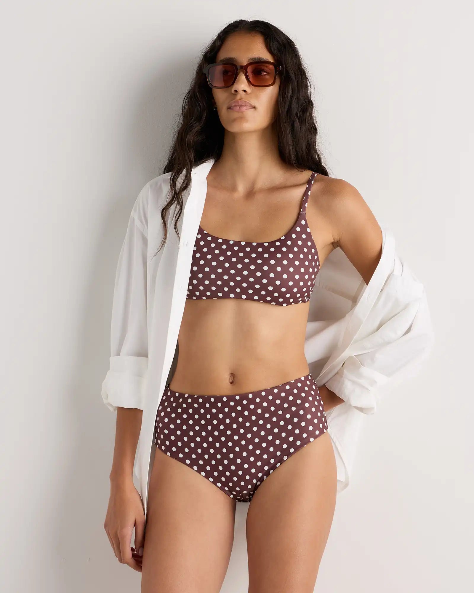 Italian Scoop Neck Bikini Top