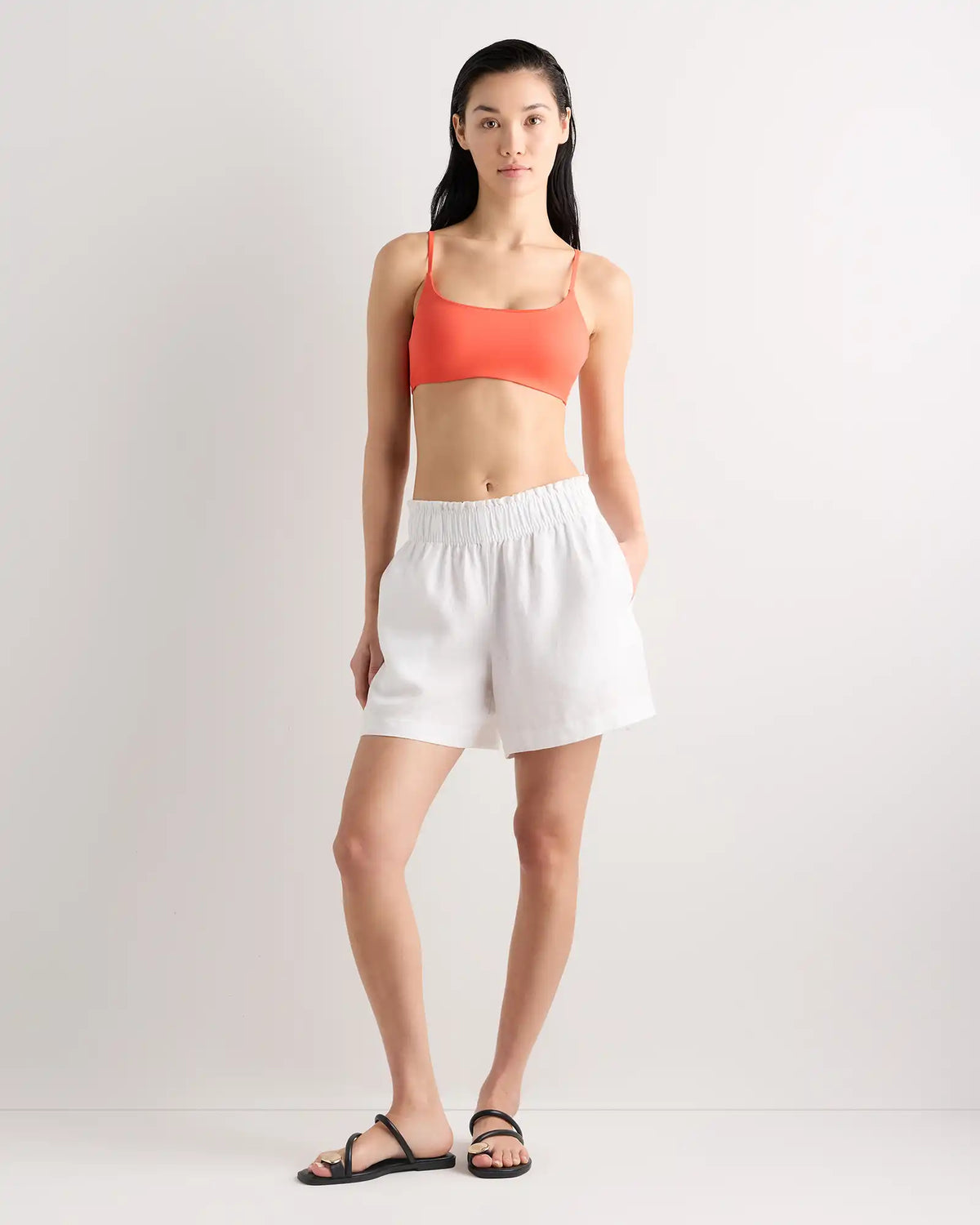 Italian Scoop Neck Bikini Top