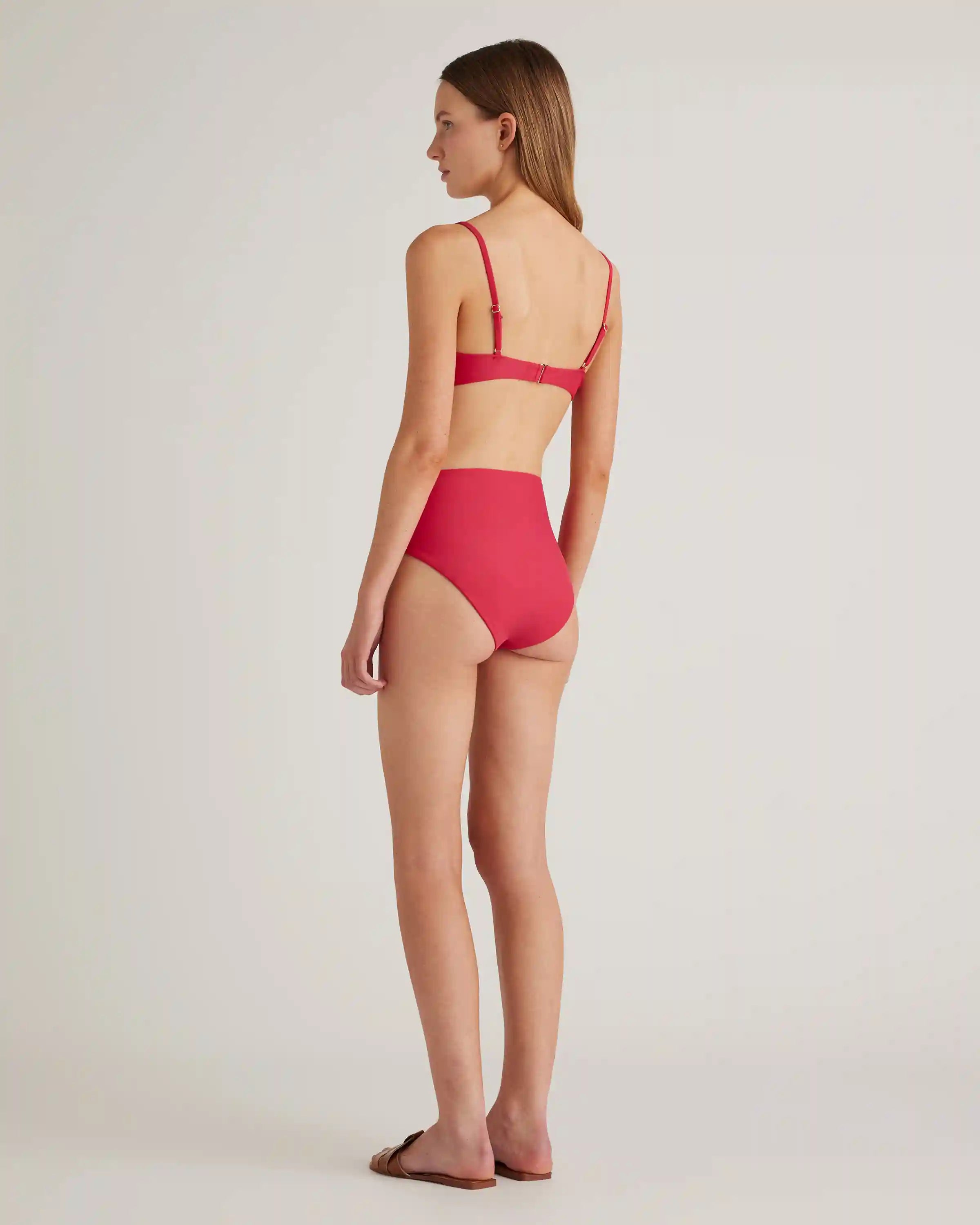 Italian V-Neck Bikini Top