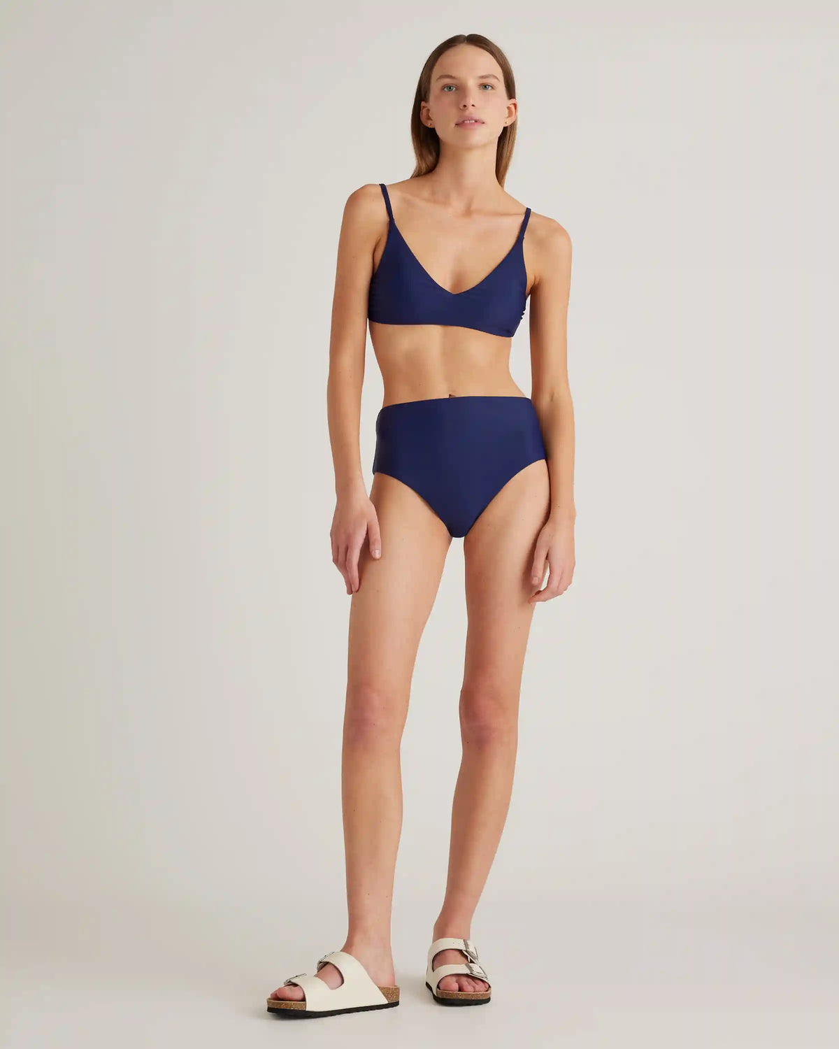Italian V-Neck Bikini Top