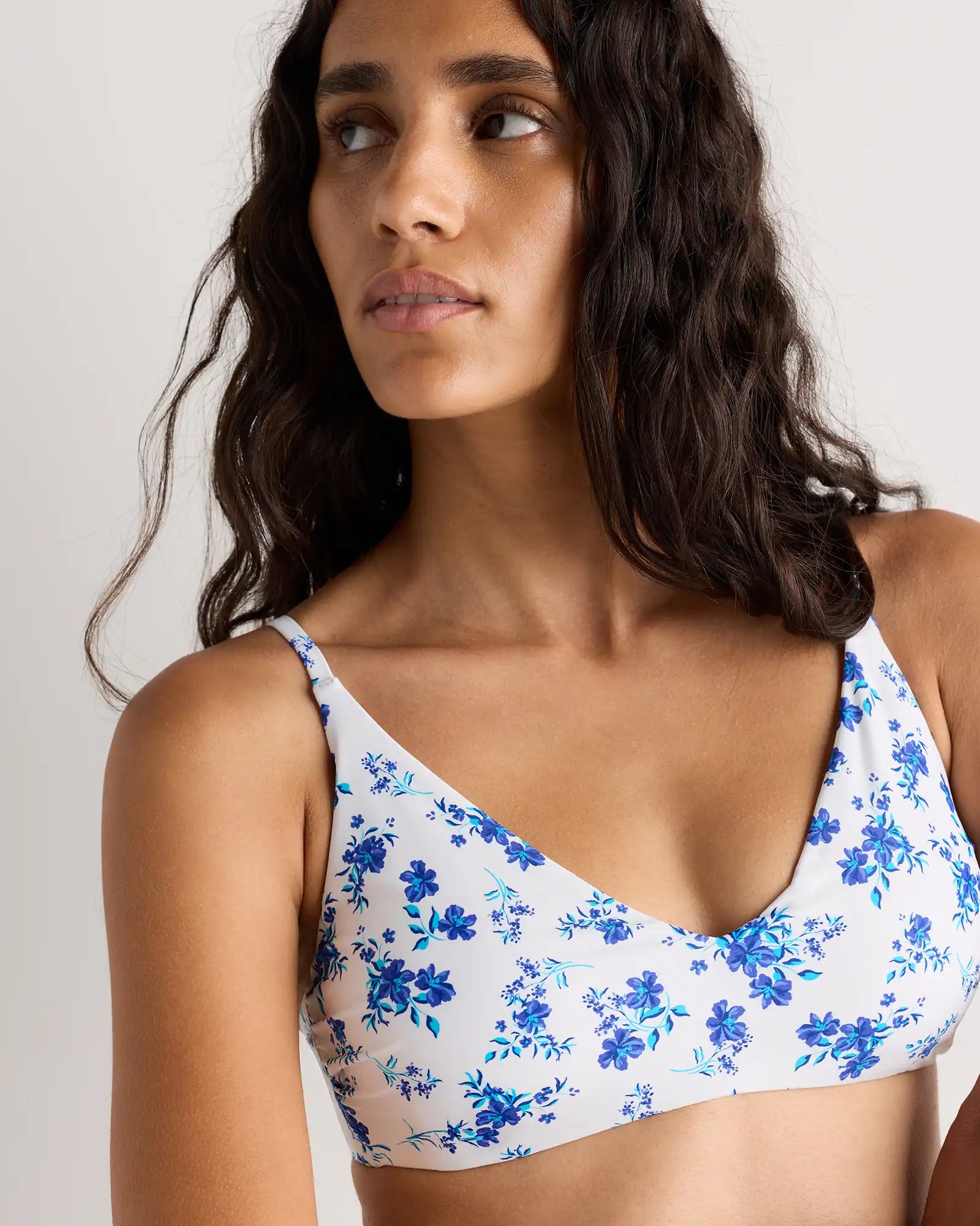 Italian V-Neck Bikini Top