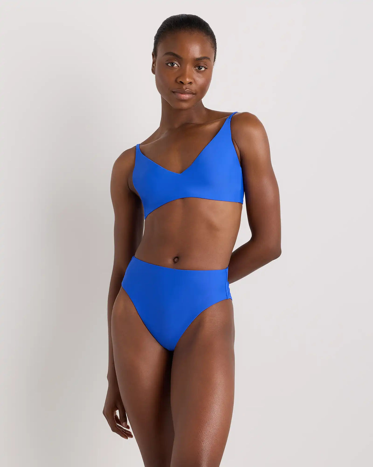 Italian V-Neck Bikini Top