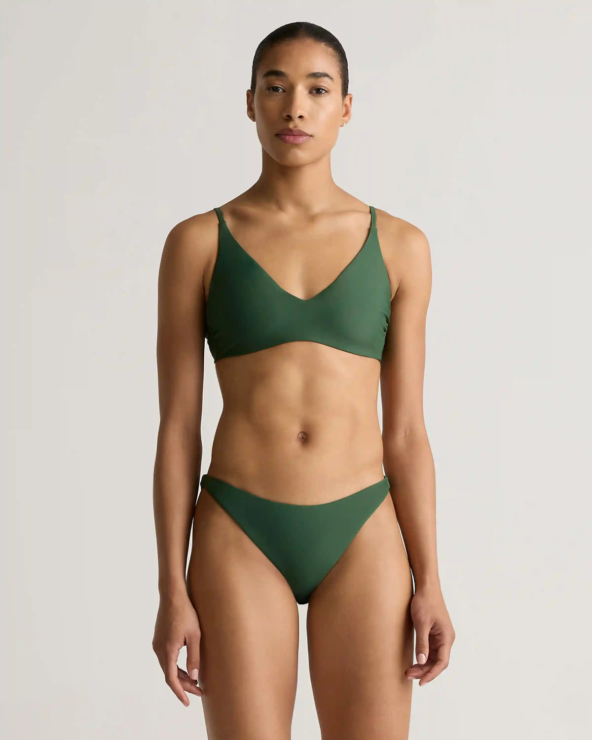 Italian V-Neck Bikini Top