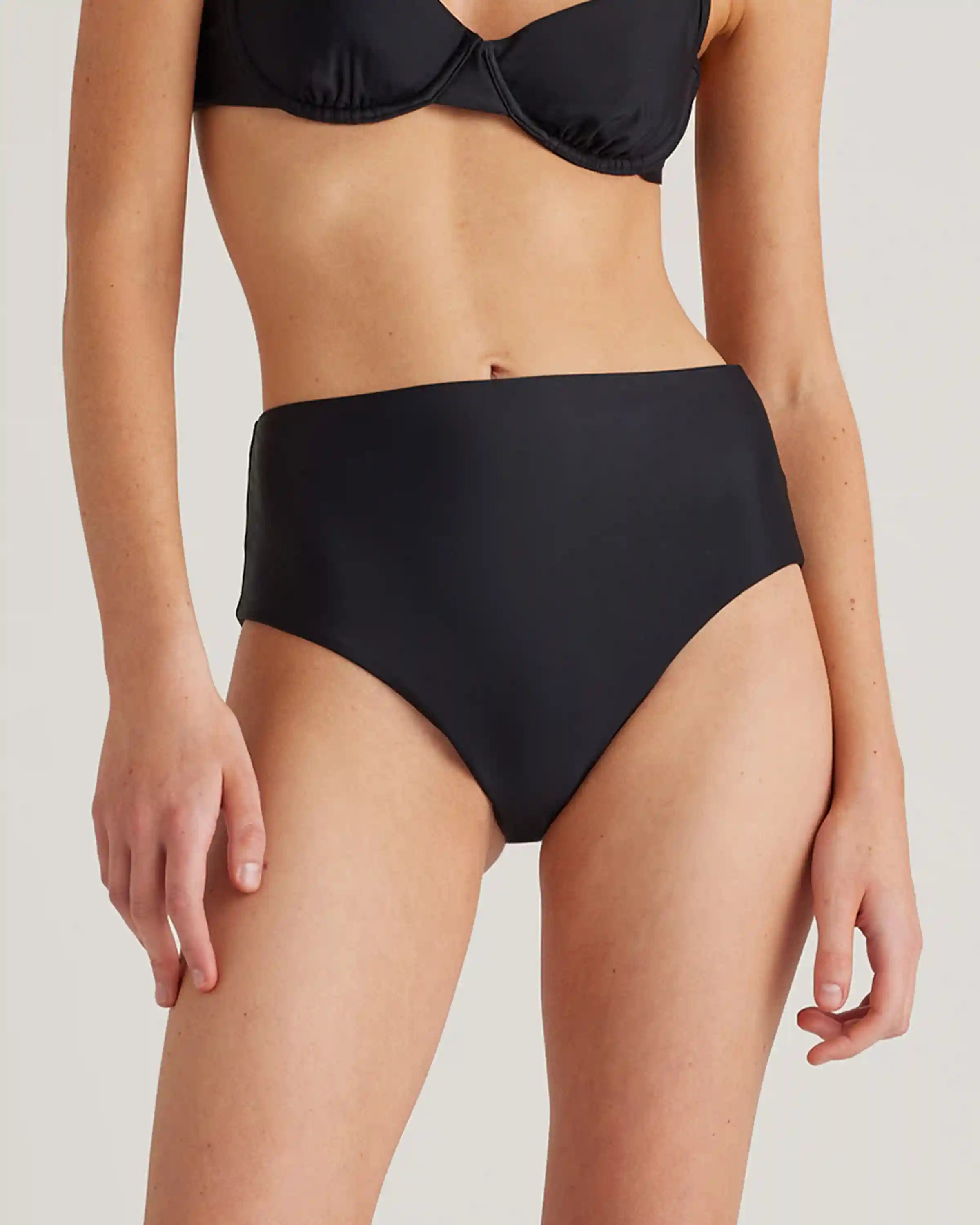 Italian High-Rise Bikini Bottom
