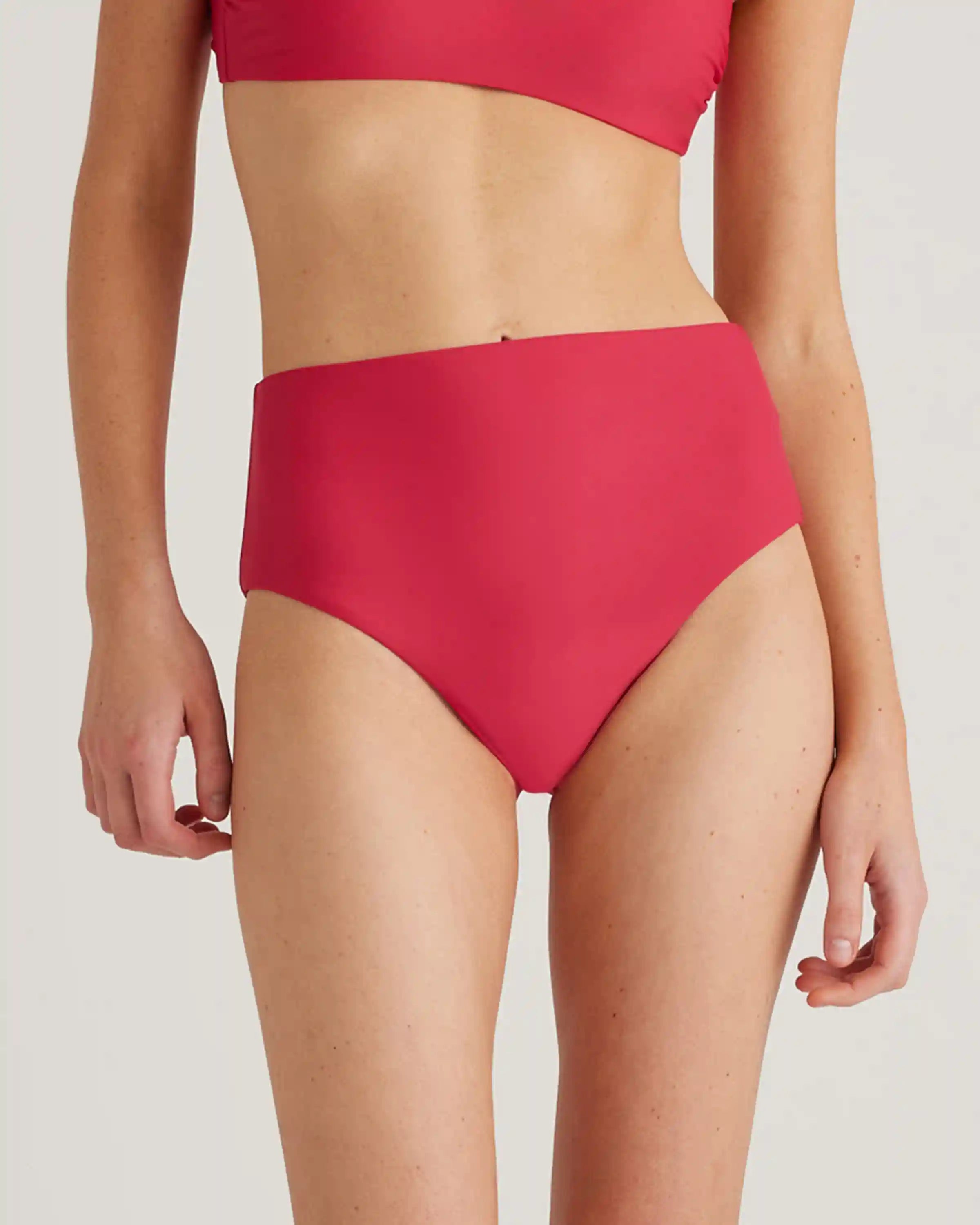 Italian High-Rise Bikini Bottom