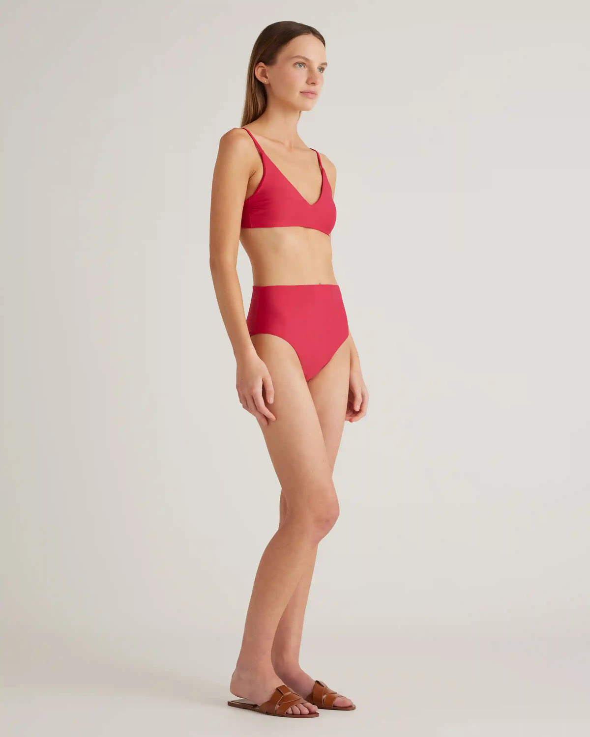 Italian High-Rise Bikini Bottom