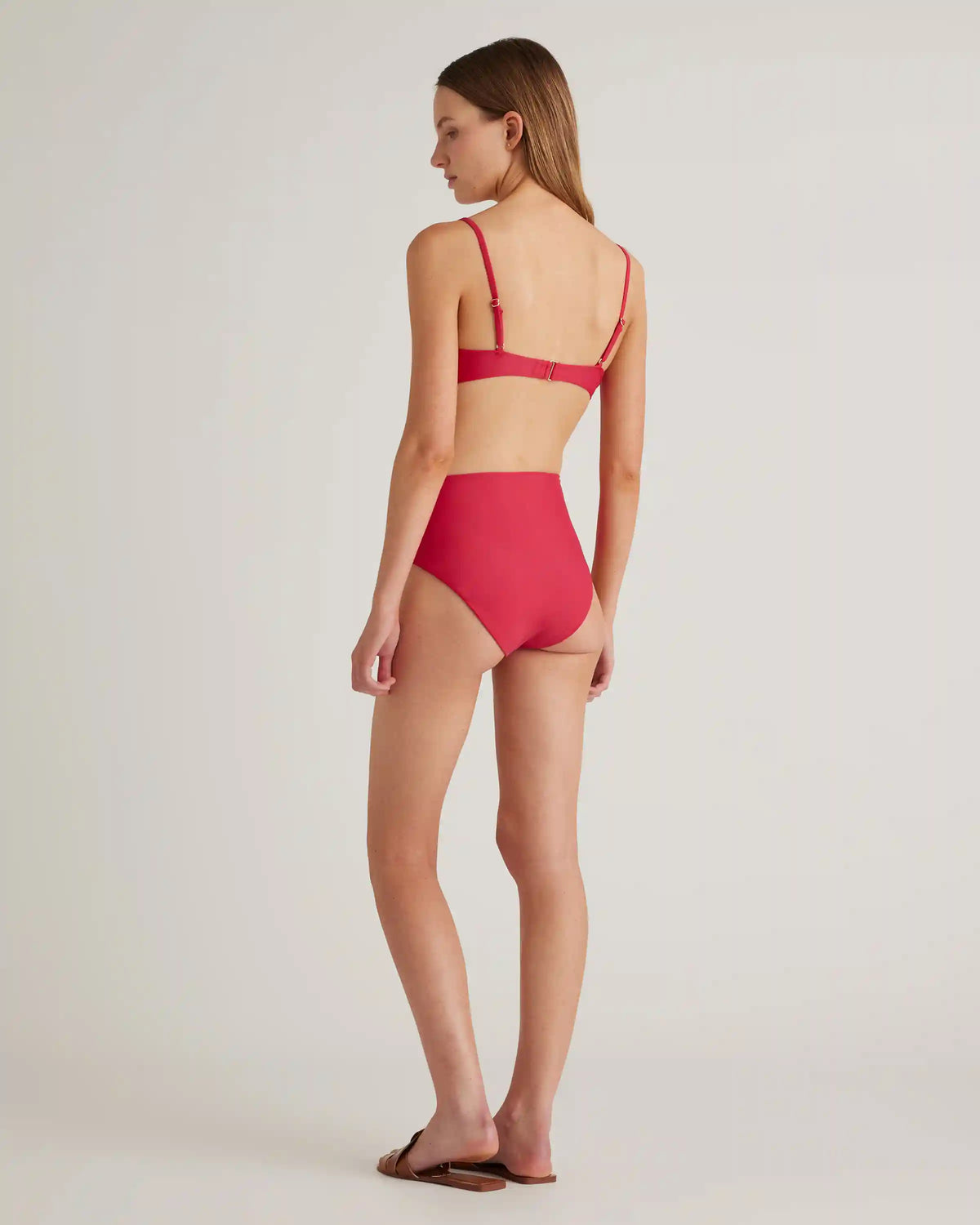 Italian High-Rise Bikini Bottom