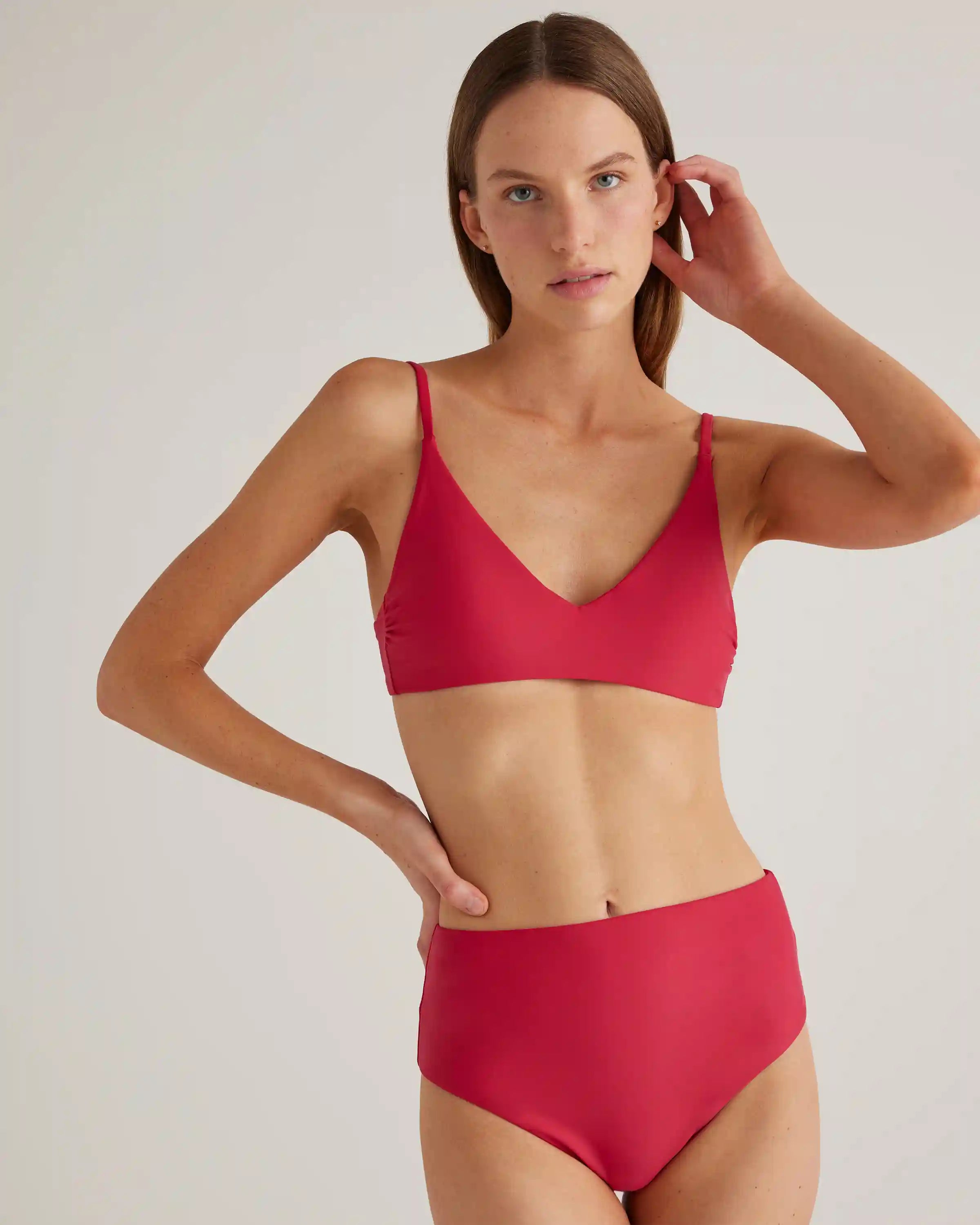 Italian High-Rise Bikini Bottom