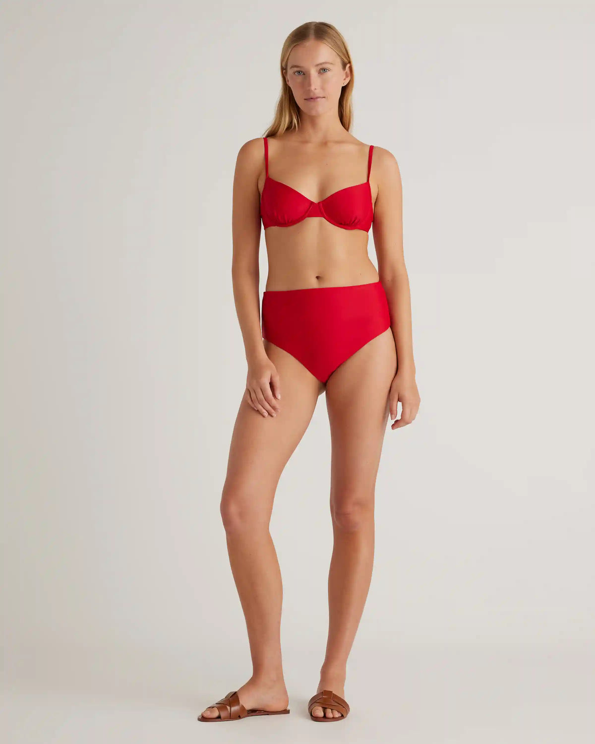 Italian High-Rise Bikini Bottom