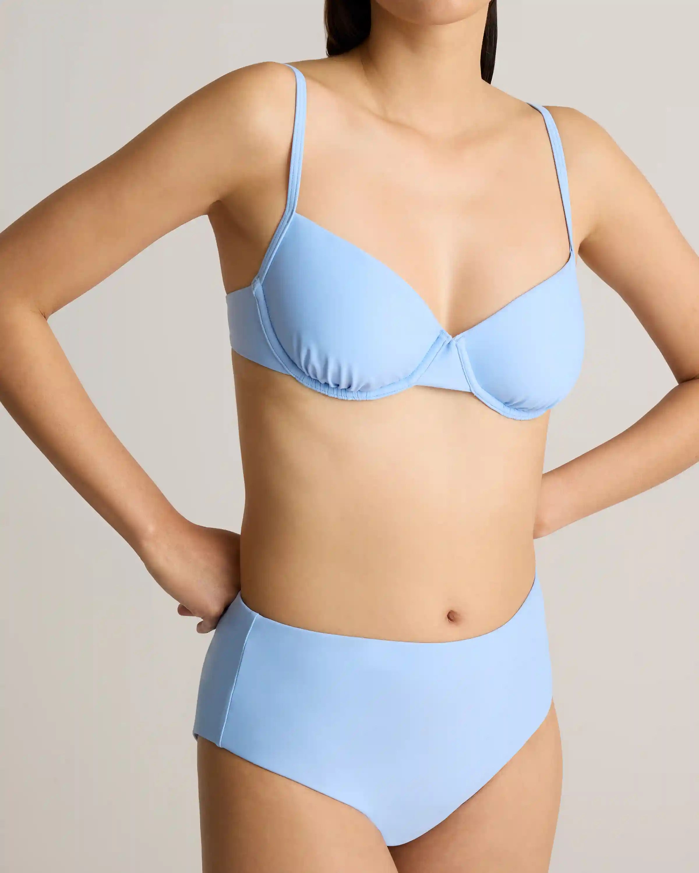 Italian High-Rise Bikini Bottom