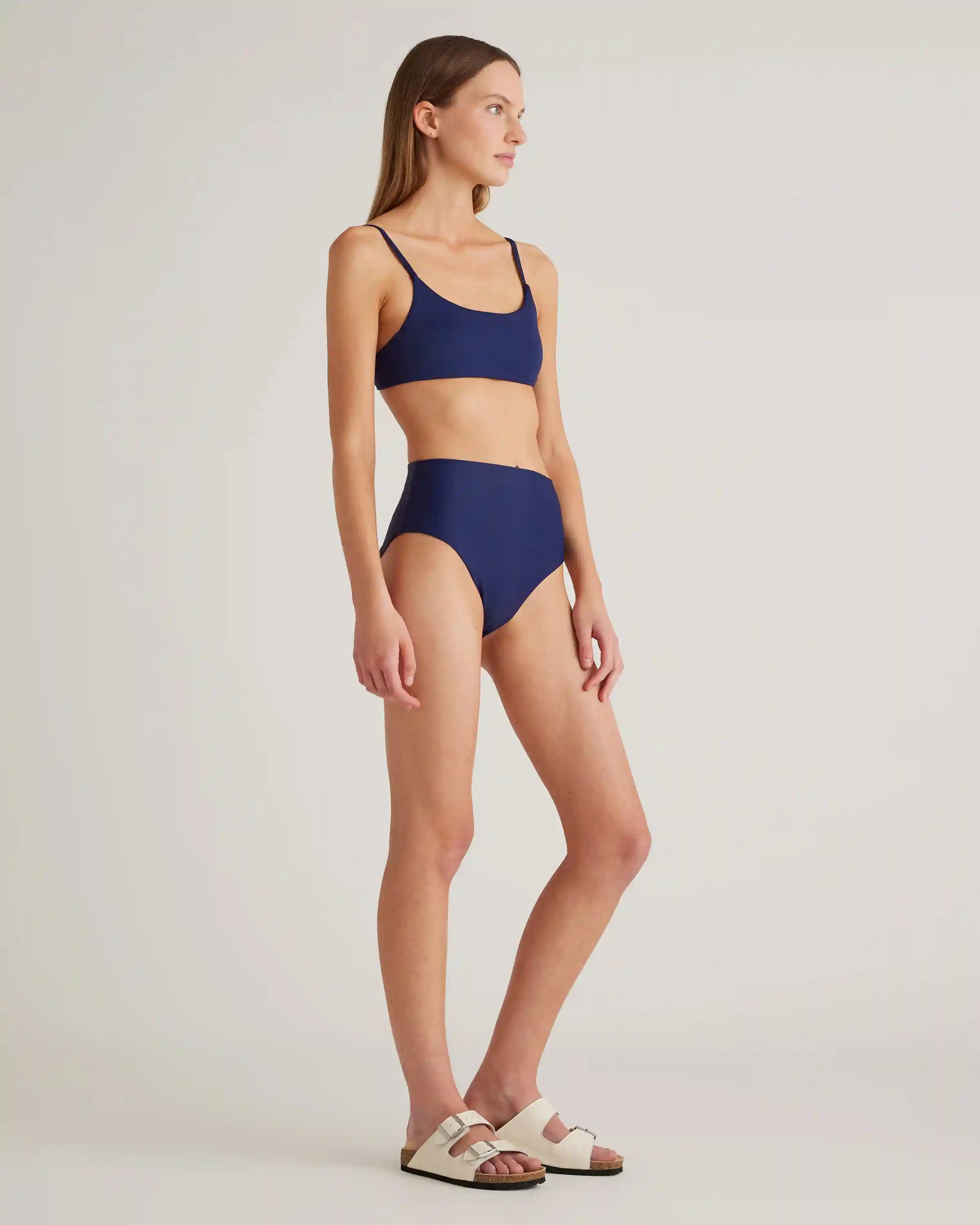 Italian High-Rise Bikini Bottom