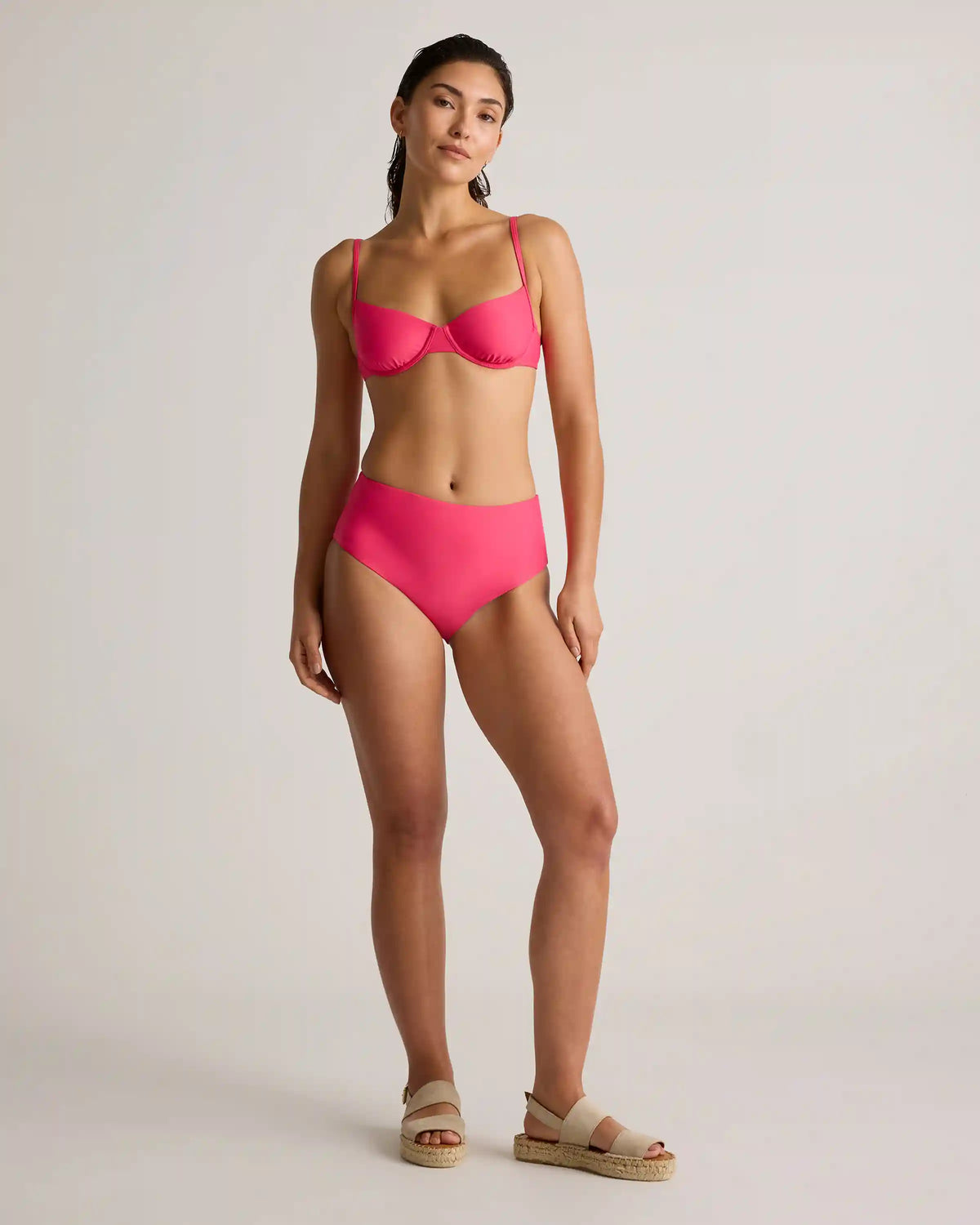 Italian High-Rise Bikini Bottom