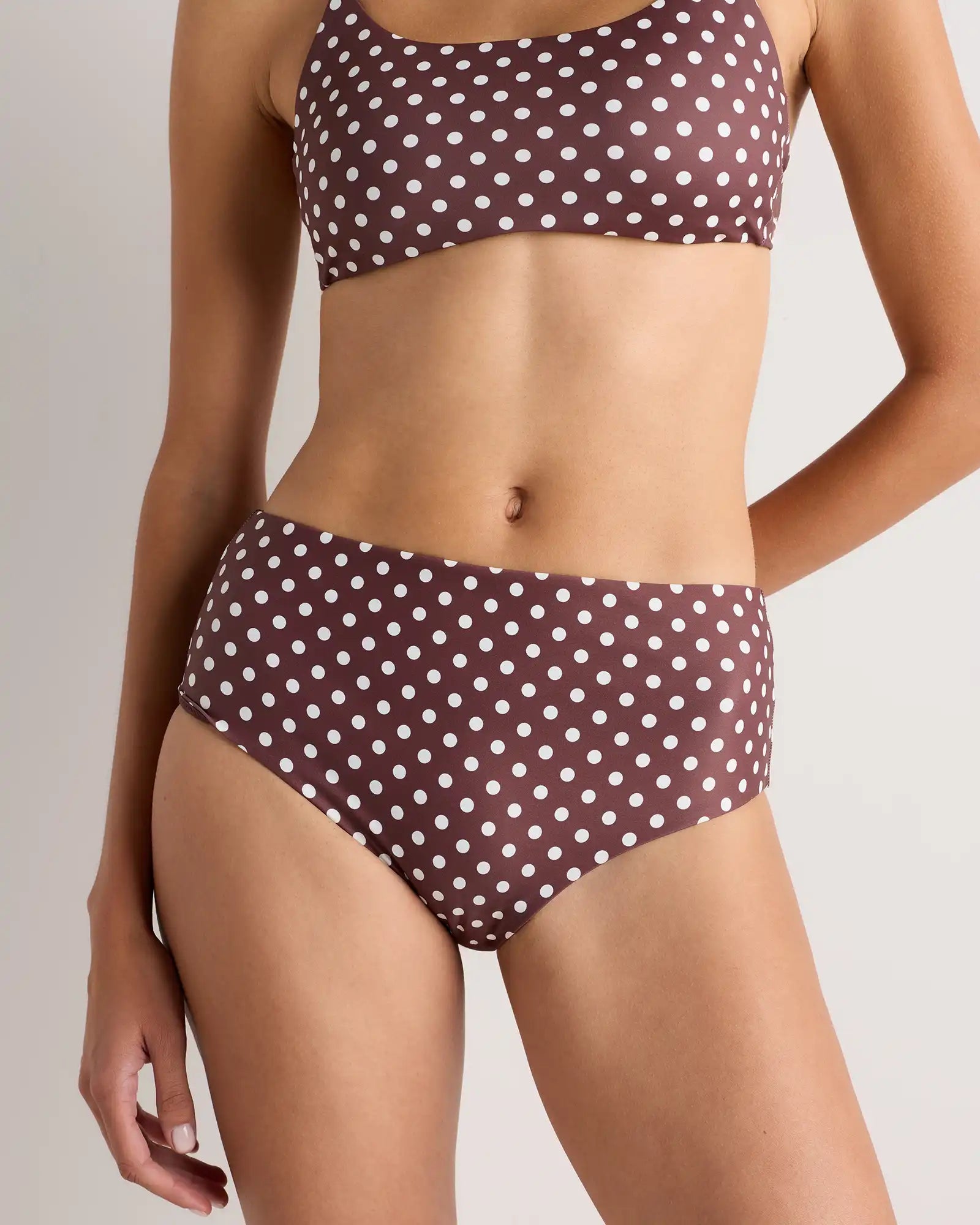 Italian High-Rise Bikini Bottom