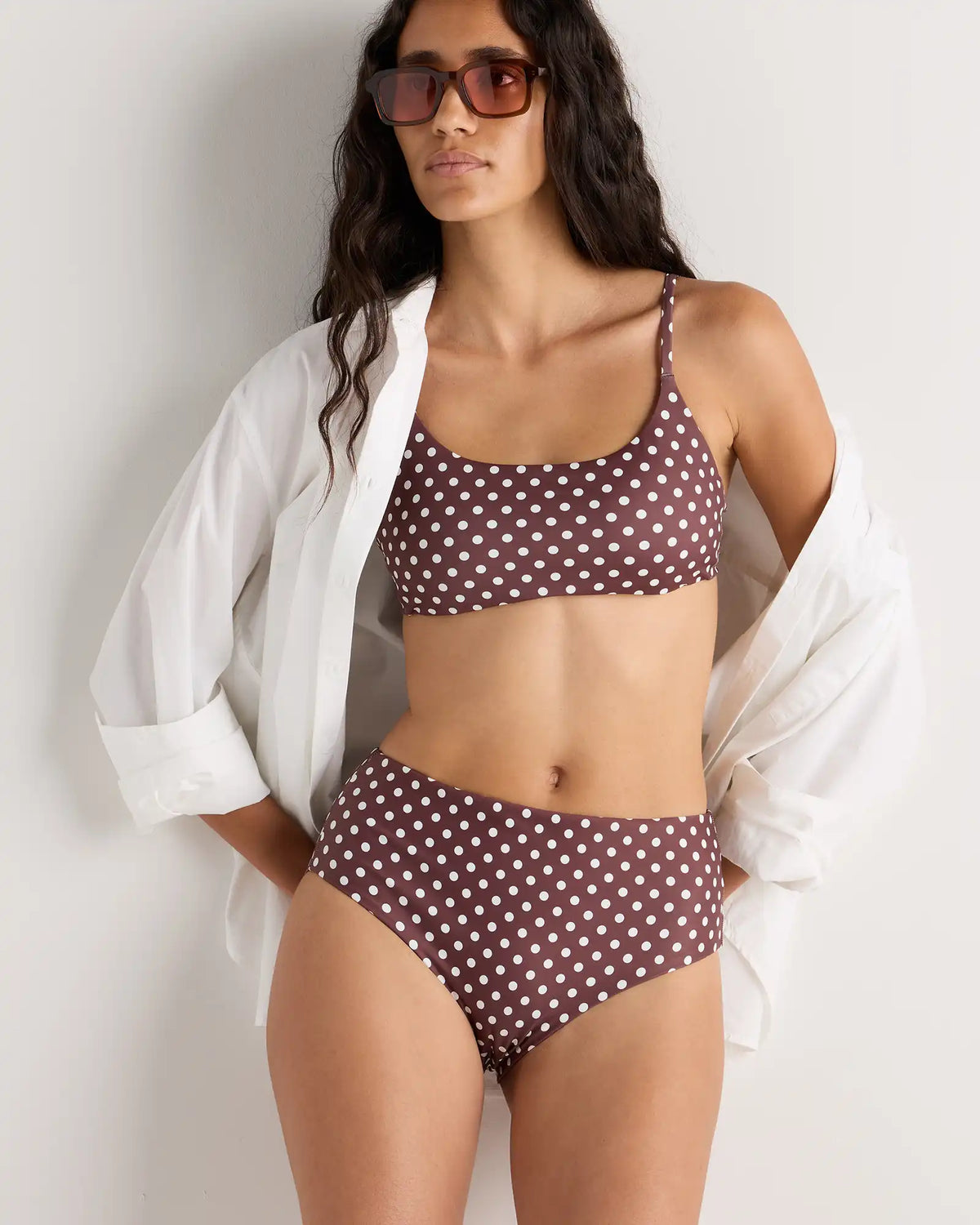 Italian High-Rise Bikini Bottom