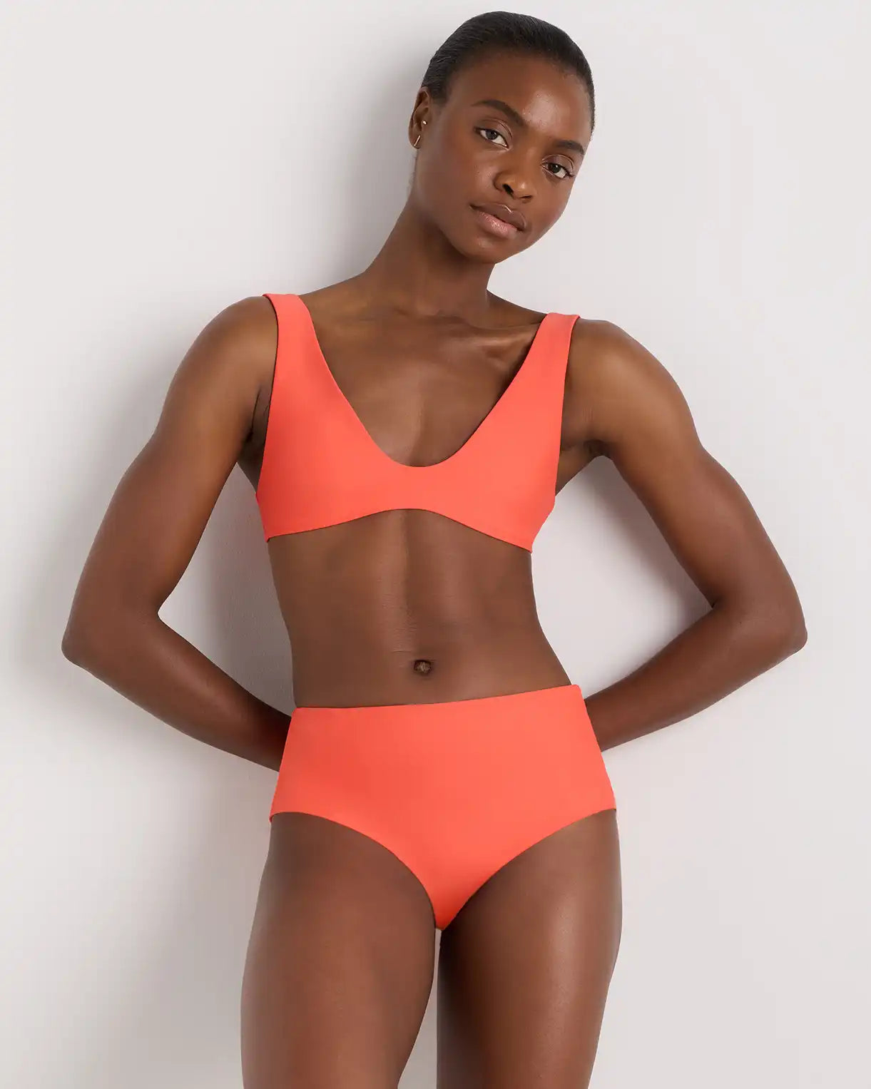 Italian High-Rise Bikini Bottom