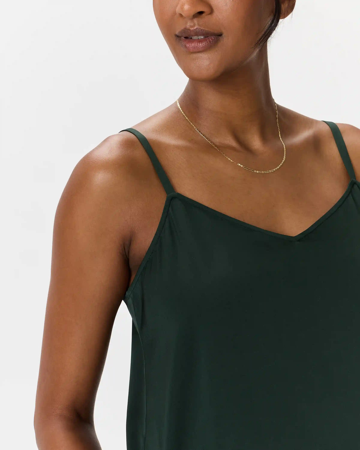 Washable Stretch Silk V-Neck Maternity Cami