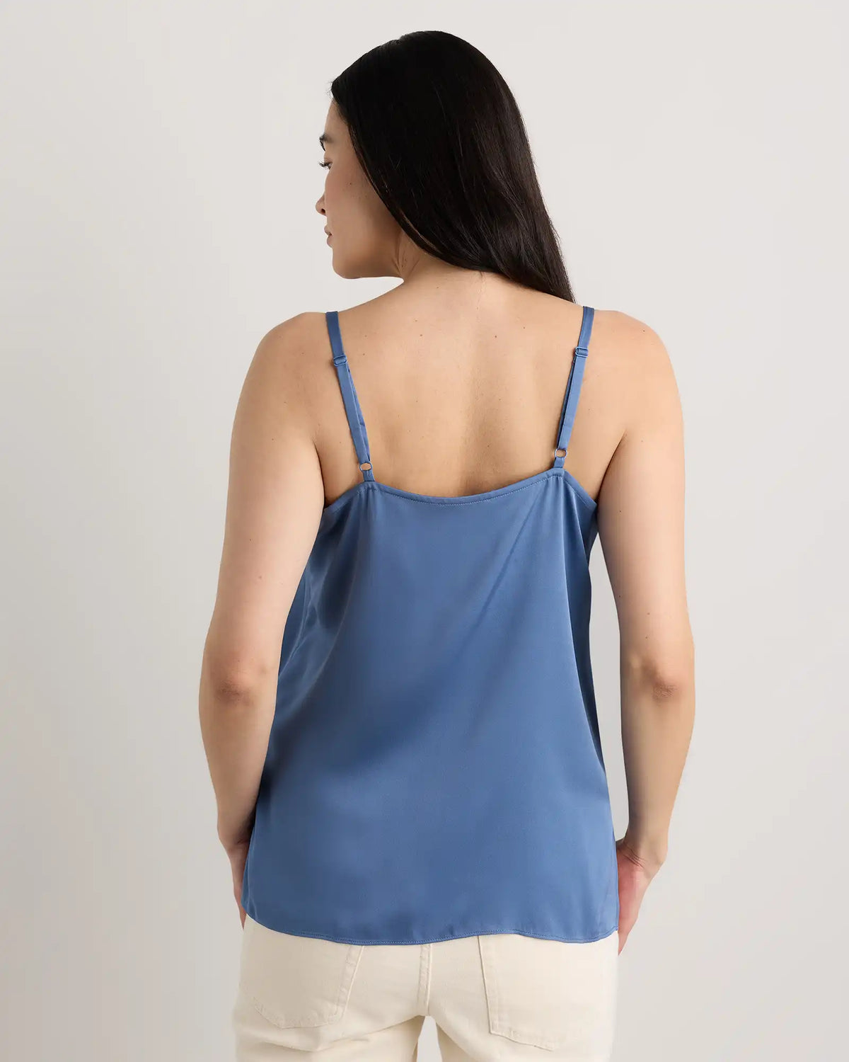 Washable Stretch Silk V-Neck Maternity Cami