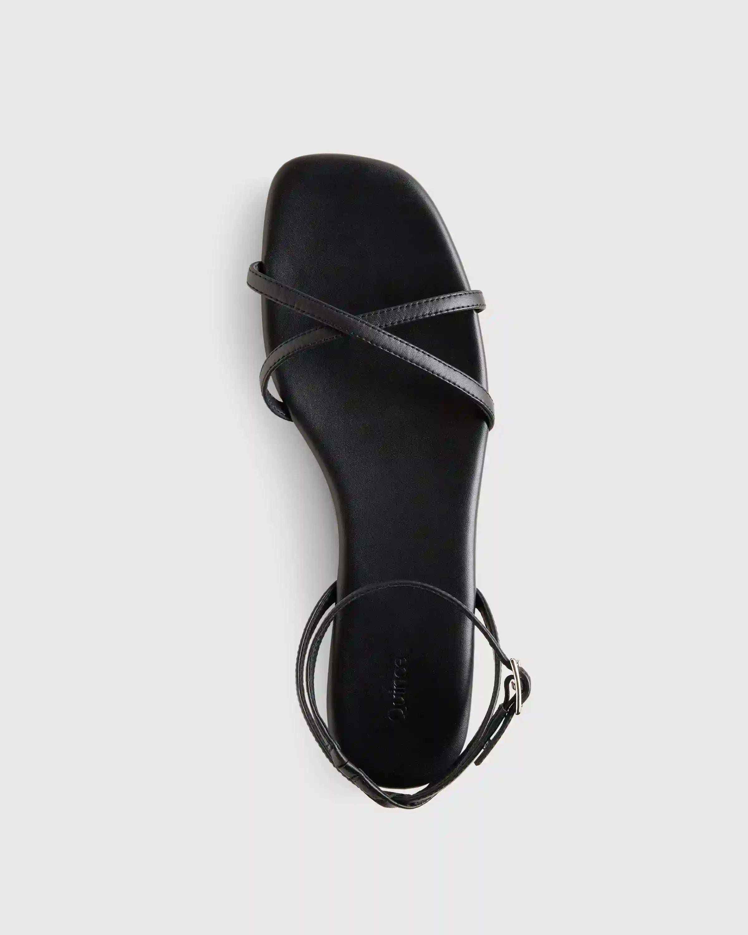 Italian Leather Ankle Strap Sandal