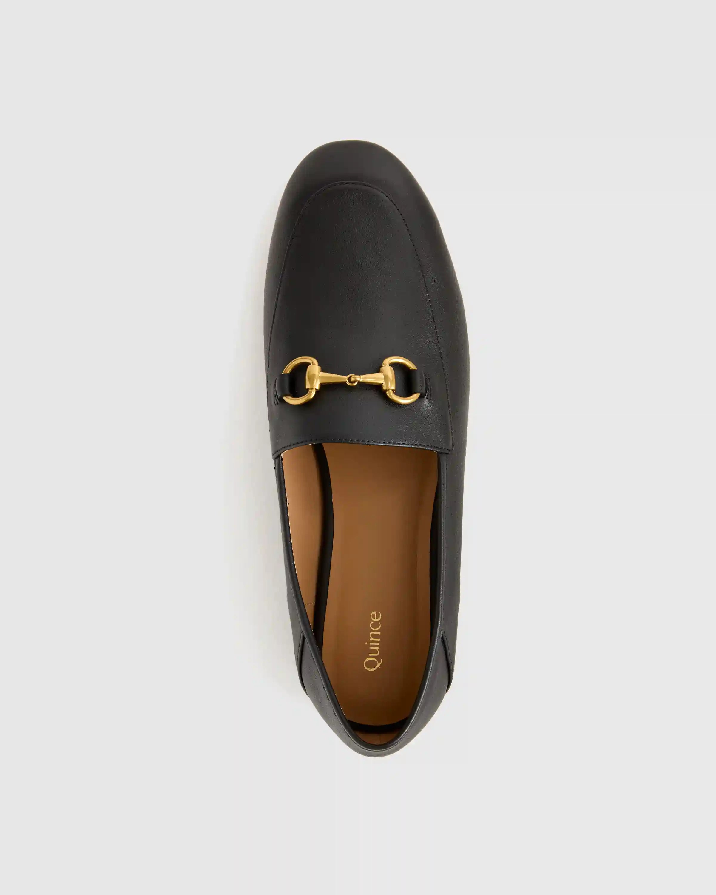 Italian Leather Horsebit Loafer