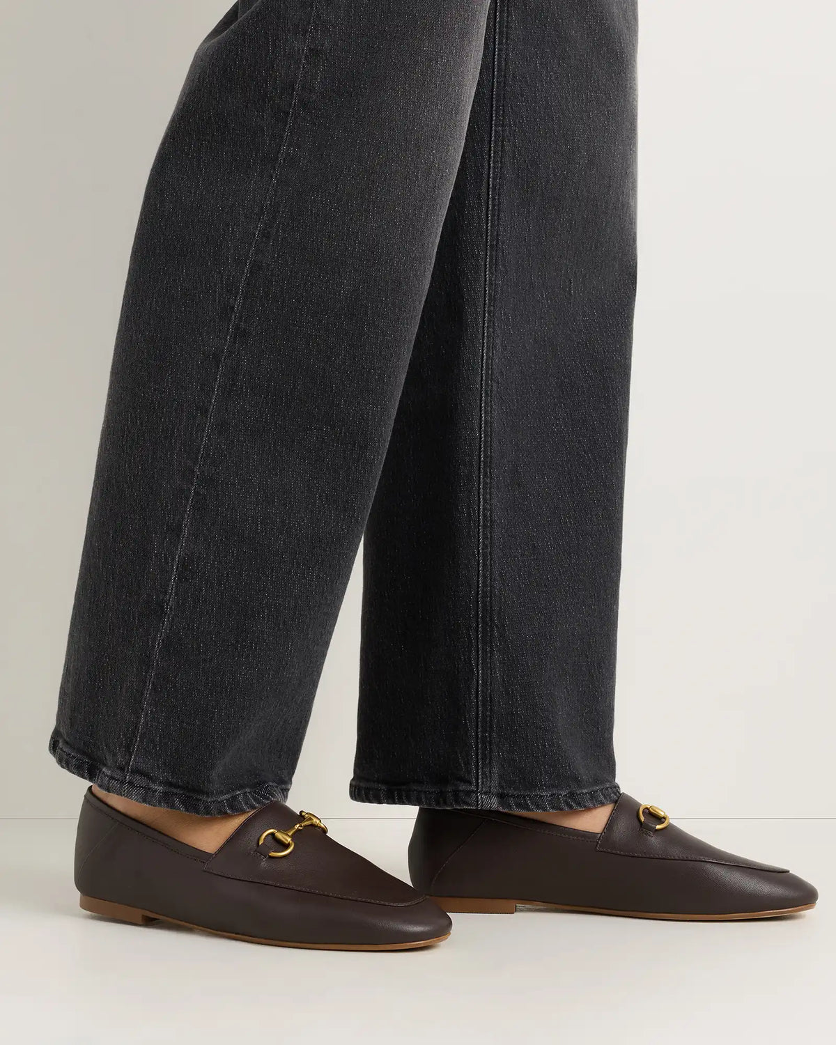 Italian Leather Horsebit Loafer