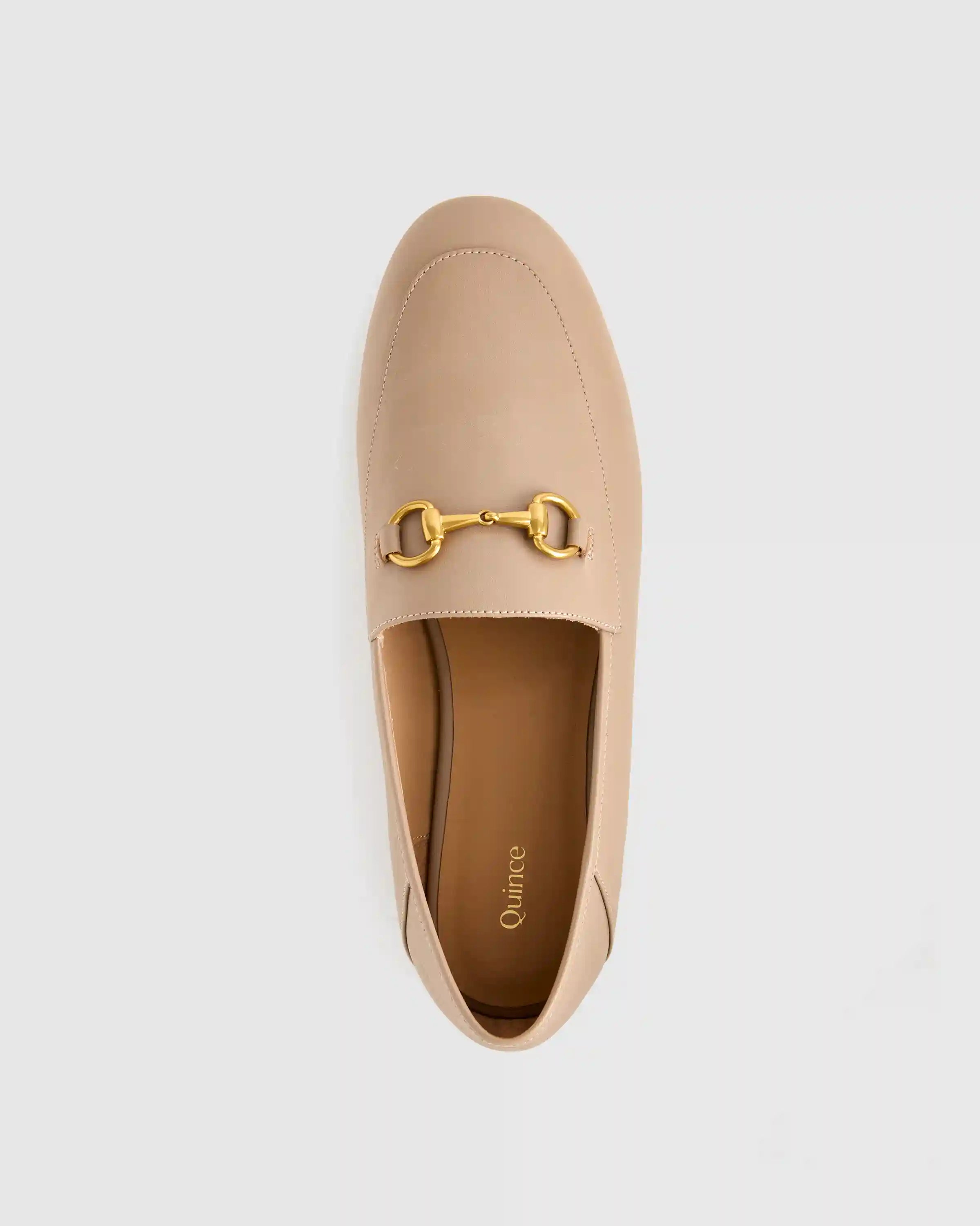 Italian Leather Horsebit Loafer
