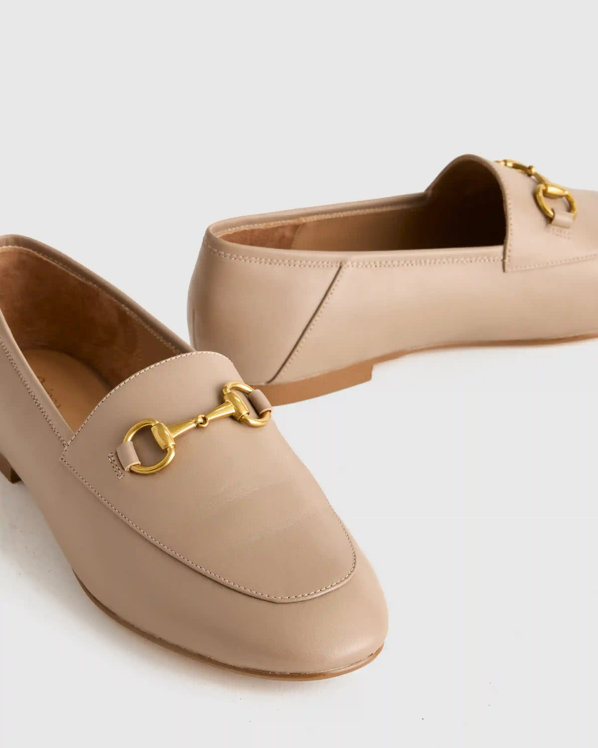 Italian Leather Horsebit Loafer