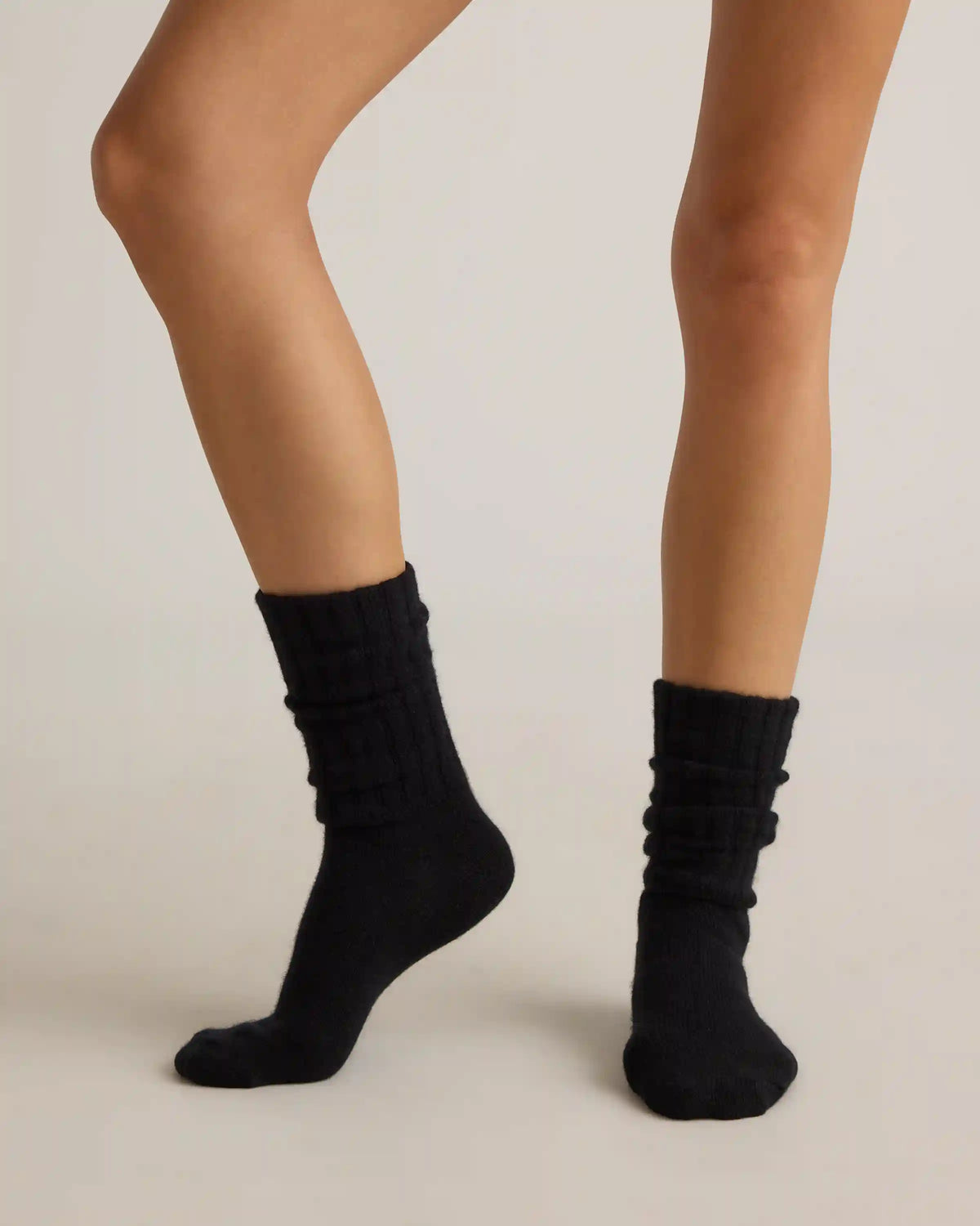Mongolian Cashmere Slouch Sock