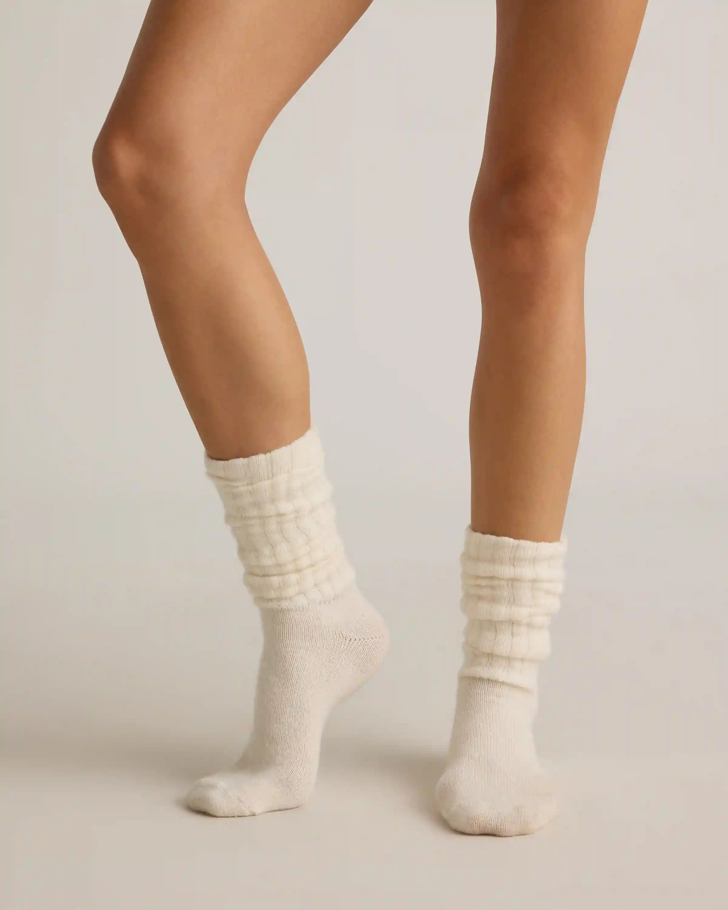 Mongolian Cashmere Slouch Sock