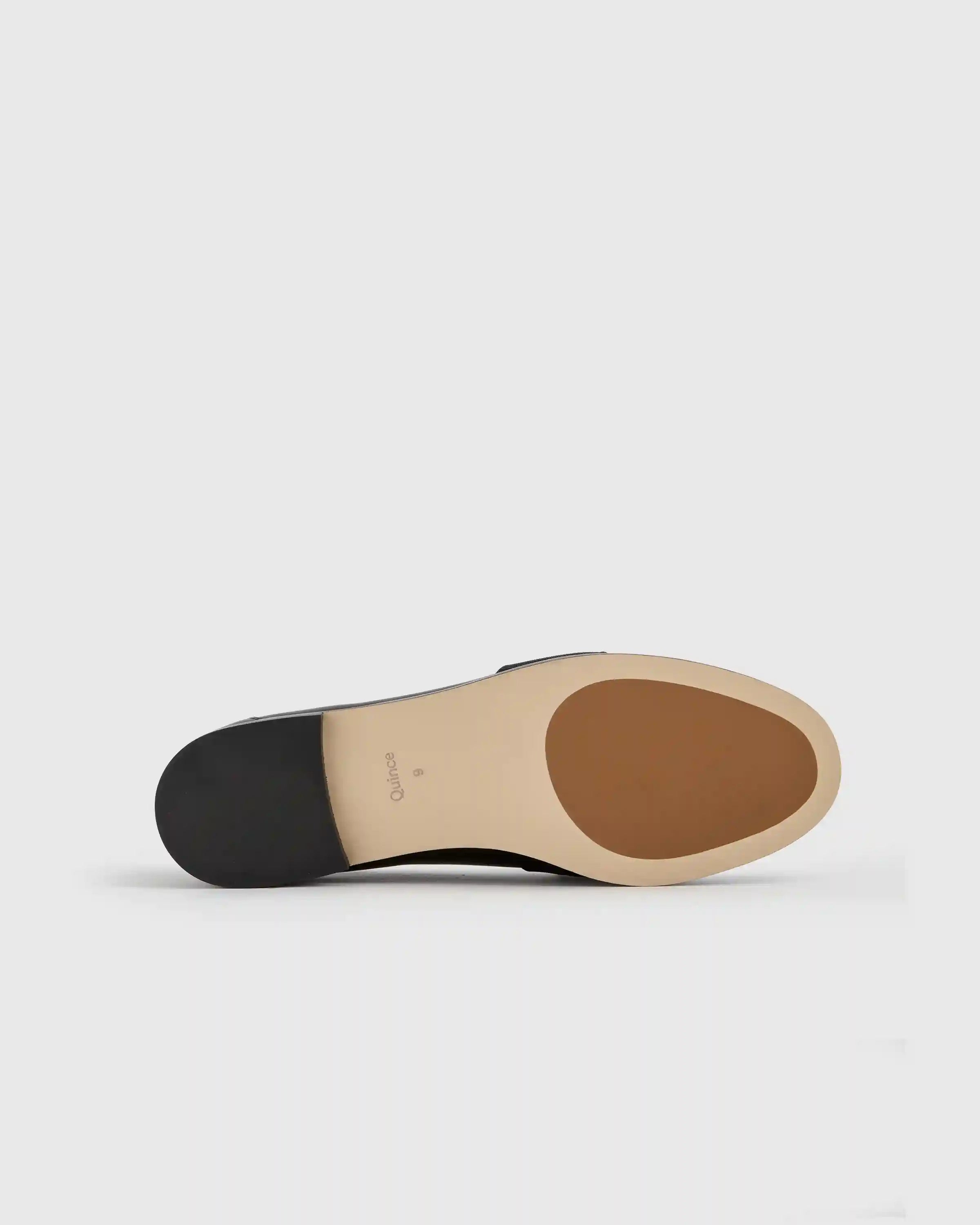Italian Leather Bow Penny Loafer