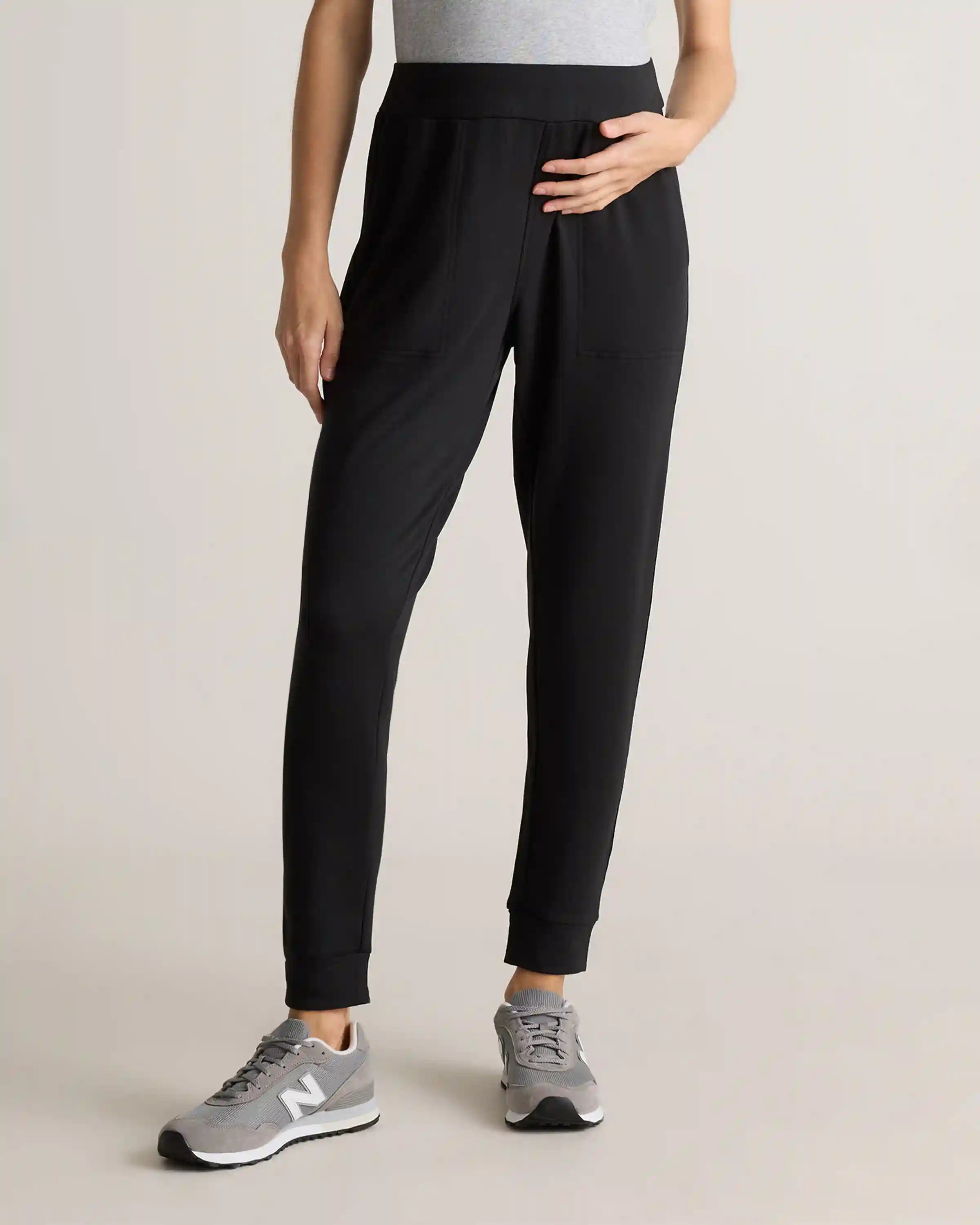 SuperSoft Fleece Maternity Joggers