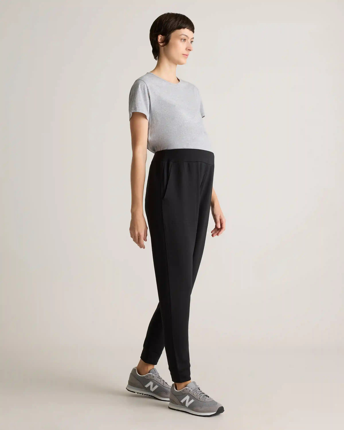 SuperSoft Fleece Maternity Joggers