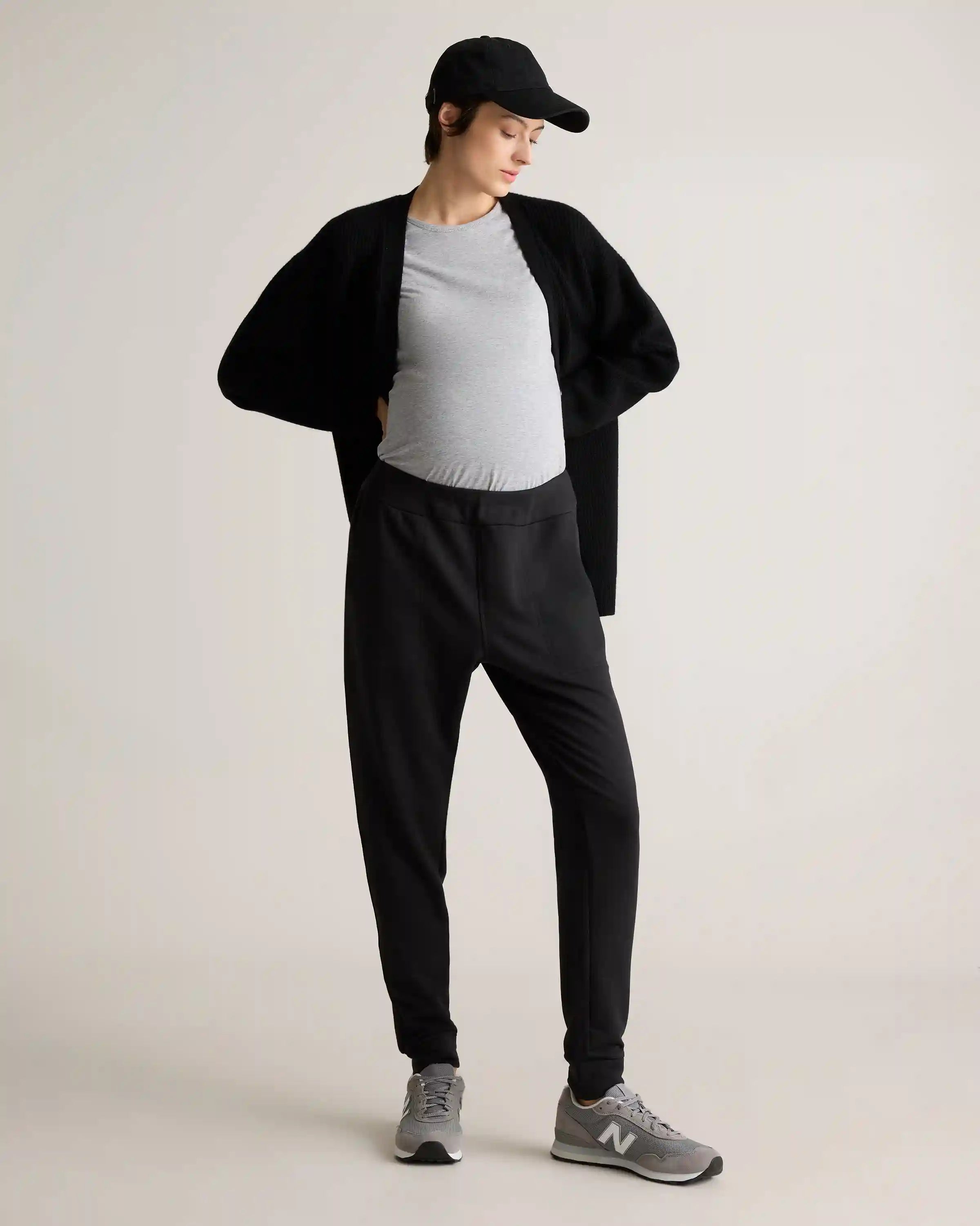 SuperSoft Fleece Maternity Joggers
