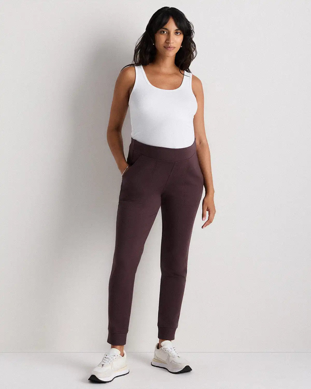 SuperSoft Fleece Maternity Joggers