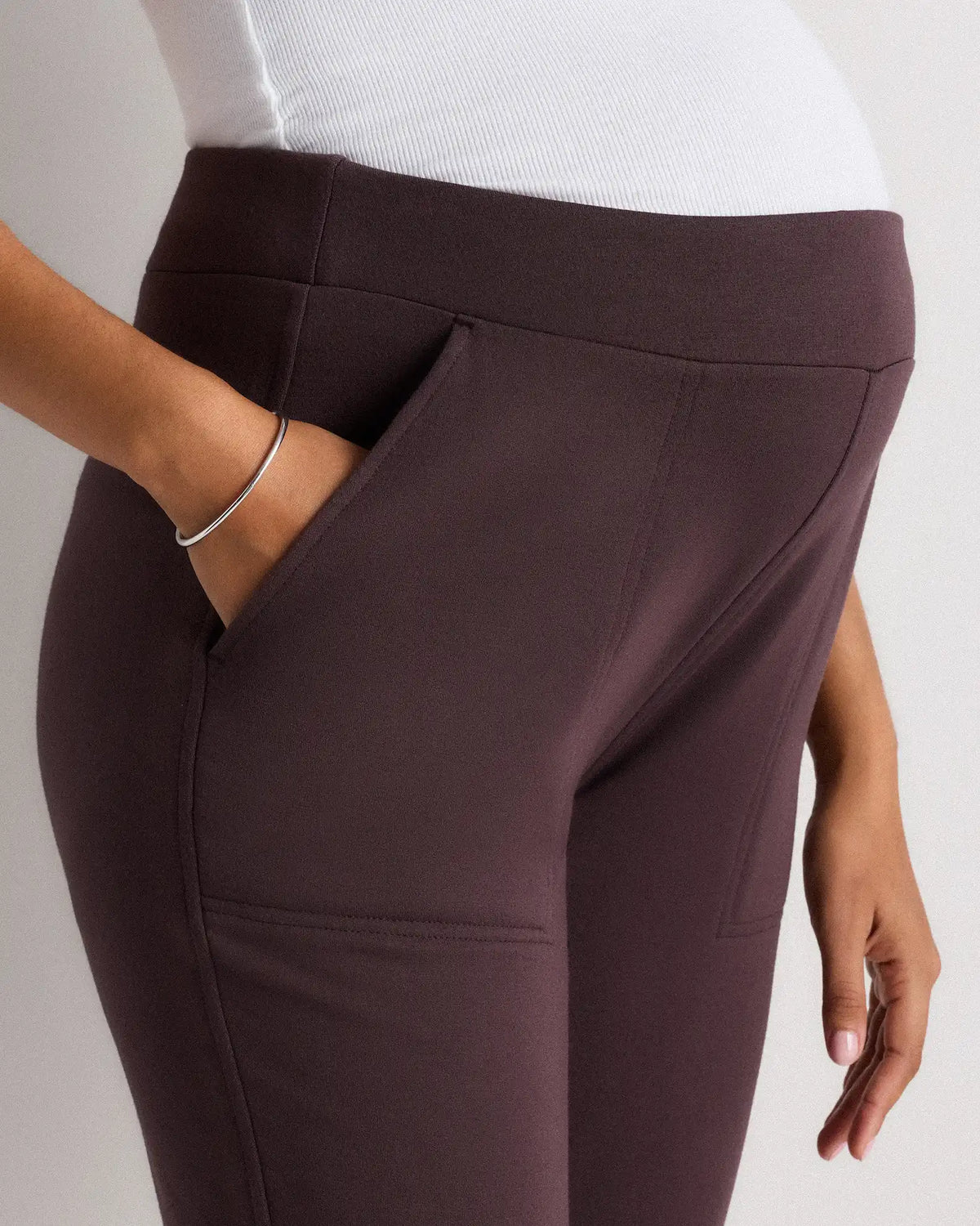 SuperSoft Fleece Maternity Joggers