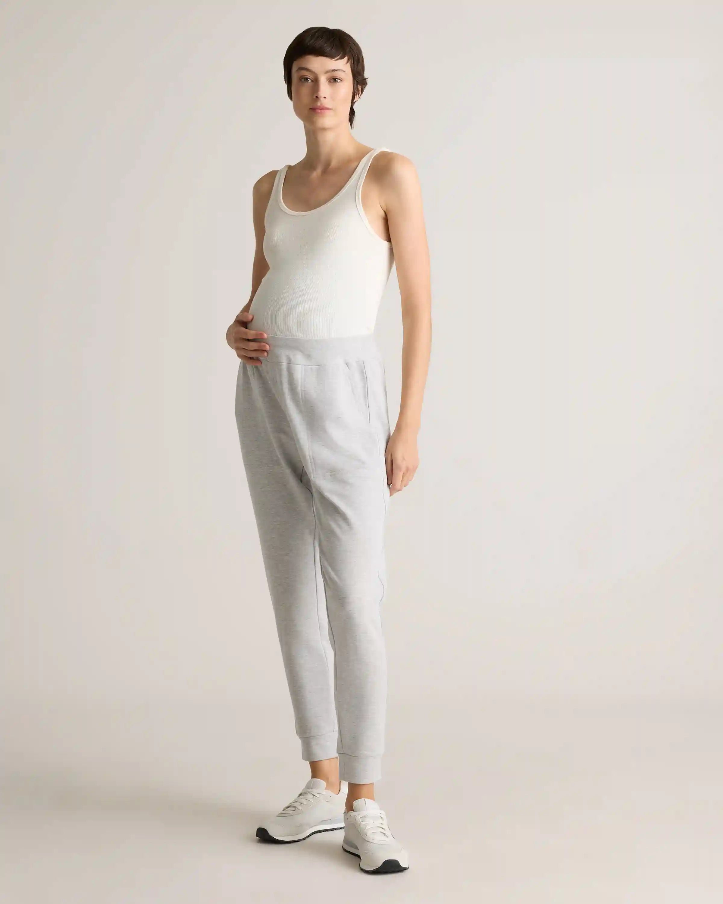 SuperSoft Fleece Maternity Joggers