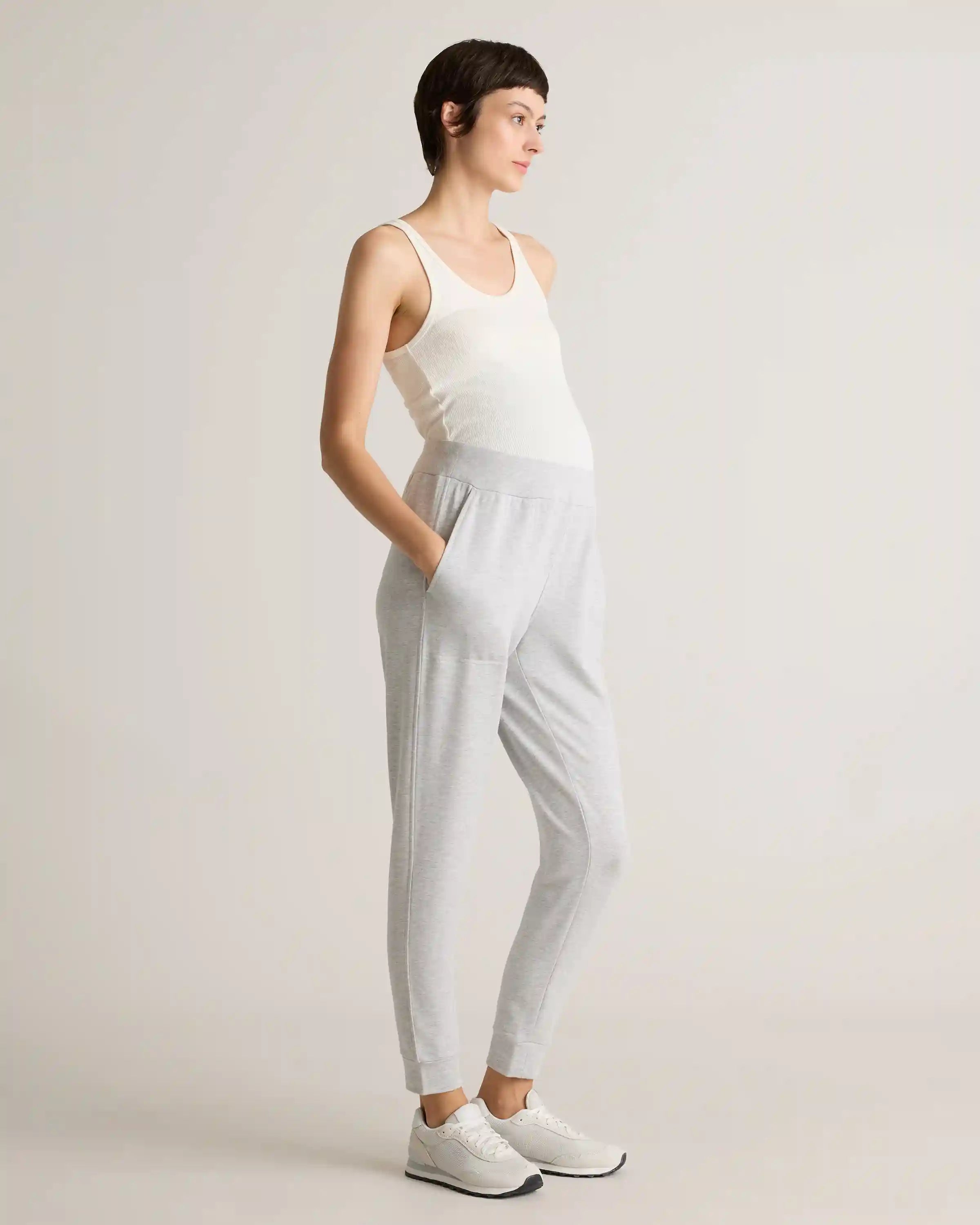 SuperSoft Fleece Maternity Joggers