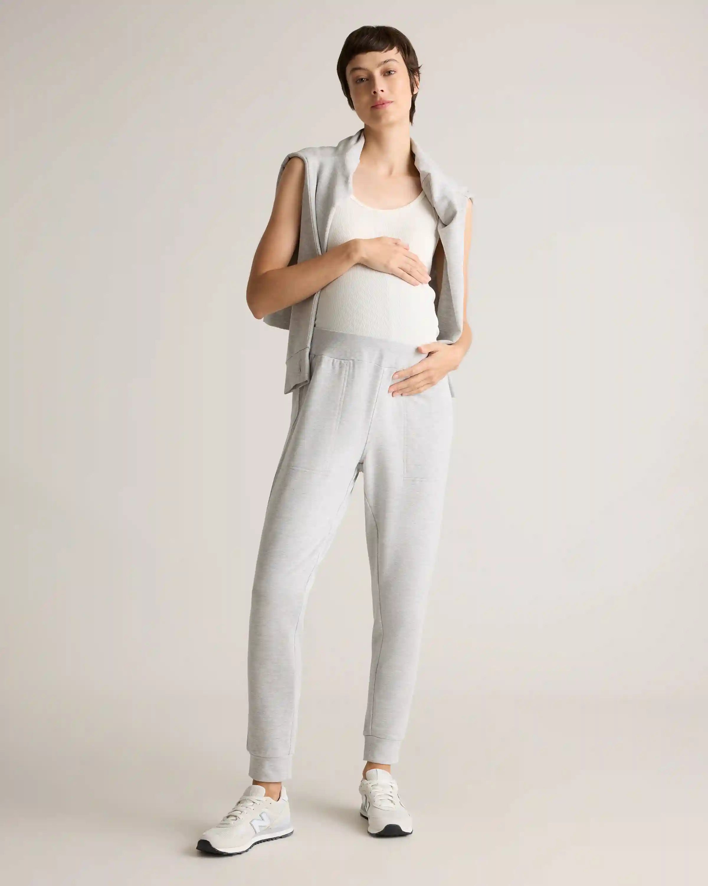 SuperSoft Fleece Maternity Joggers