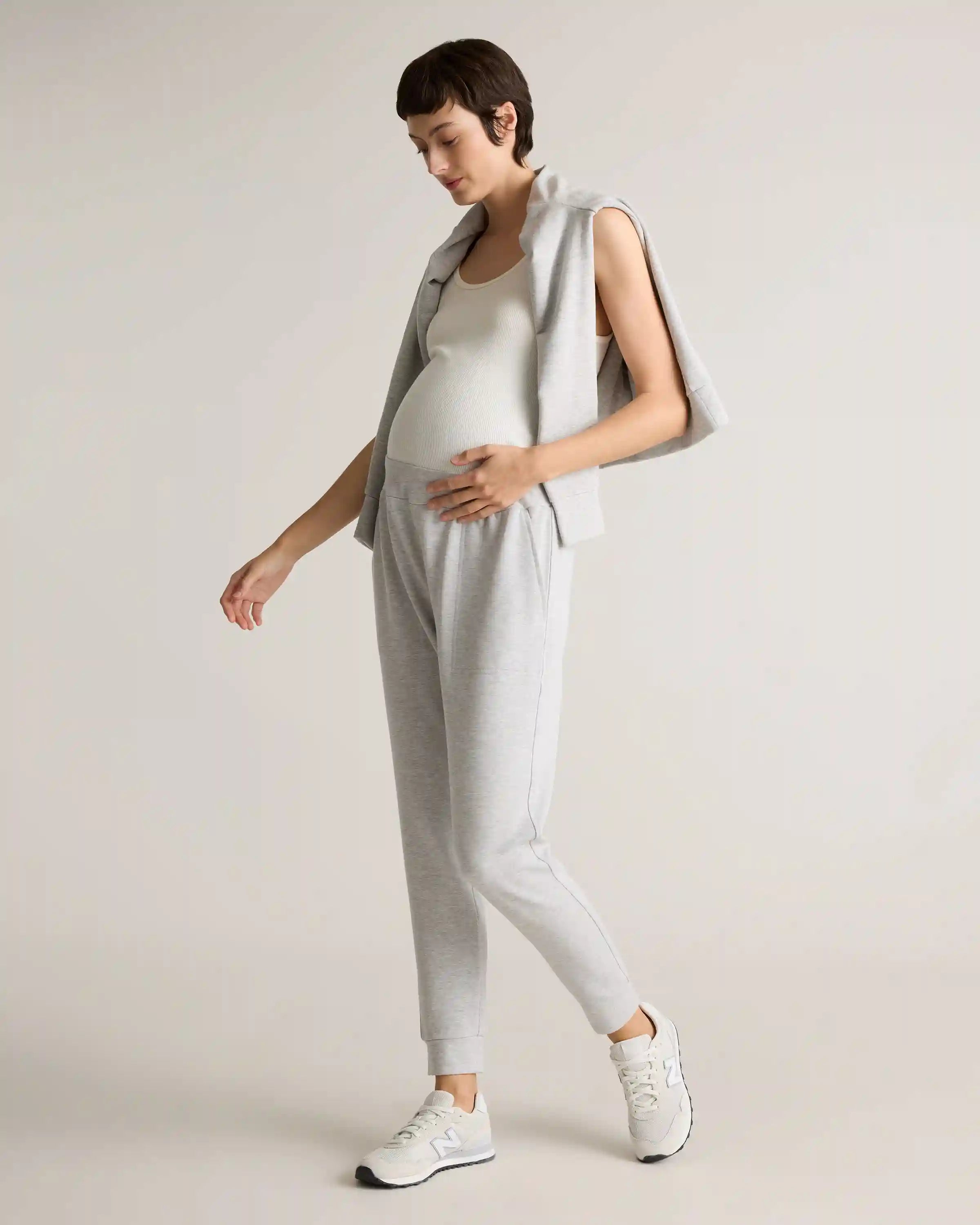 SuperSoft Fleece Maternity Joggers