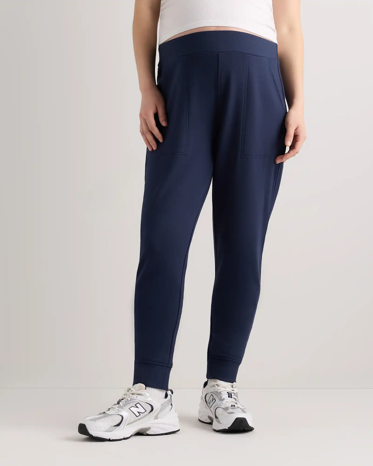 SuperSoft Fleece Maternity Joggers