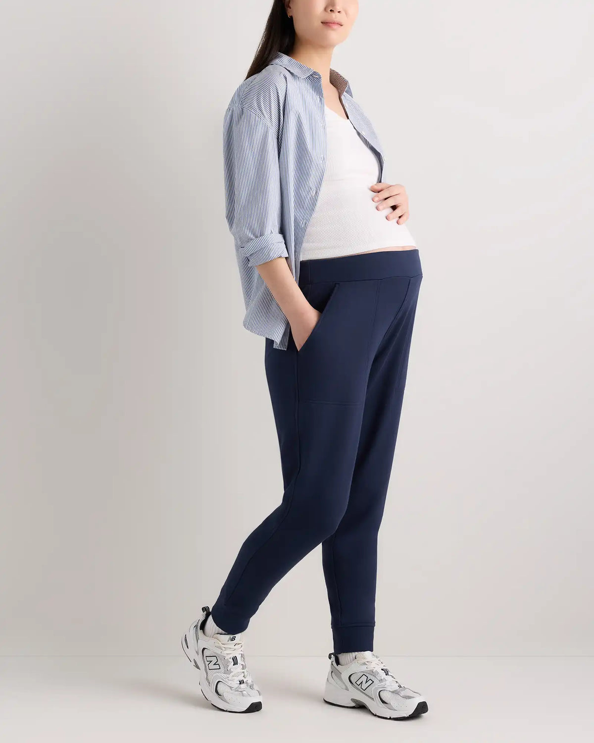 SuperSoft Fleece Maternity Joggers