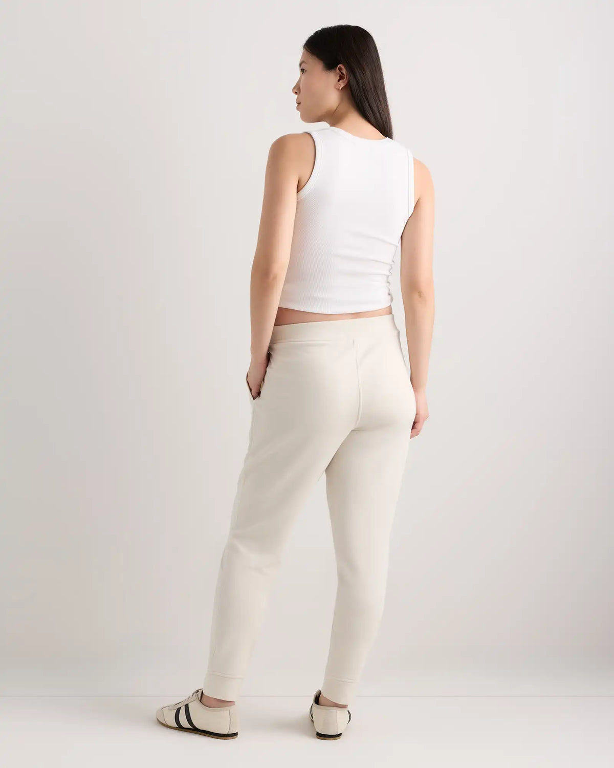 SuperSoft Fleece Maternity Joggers