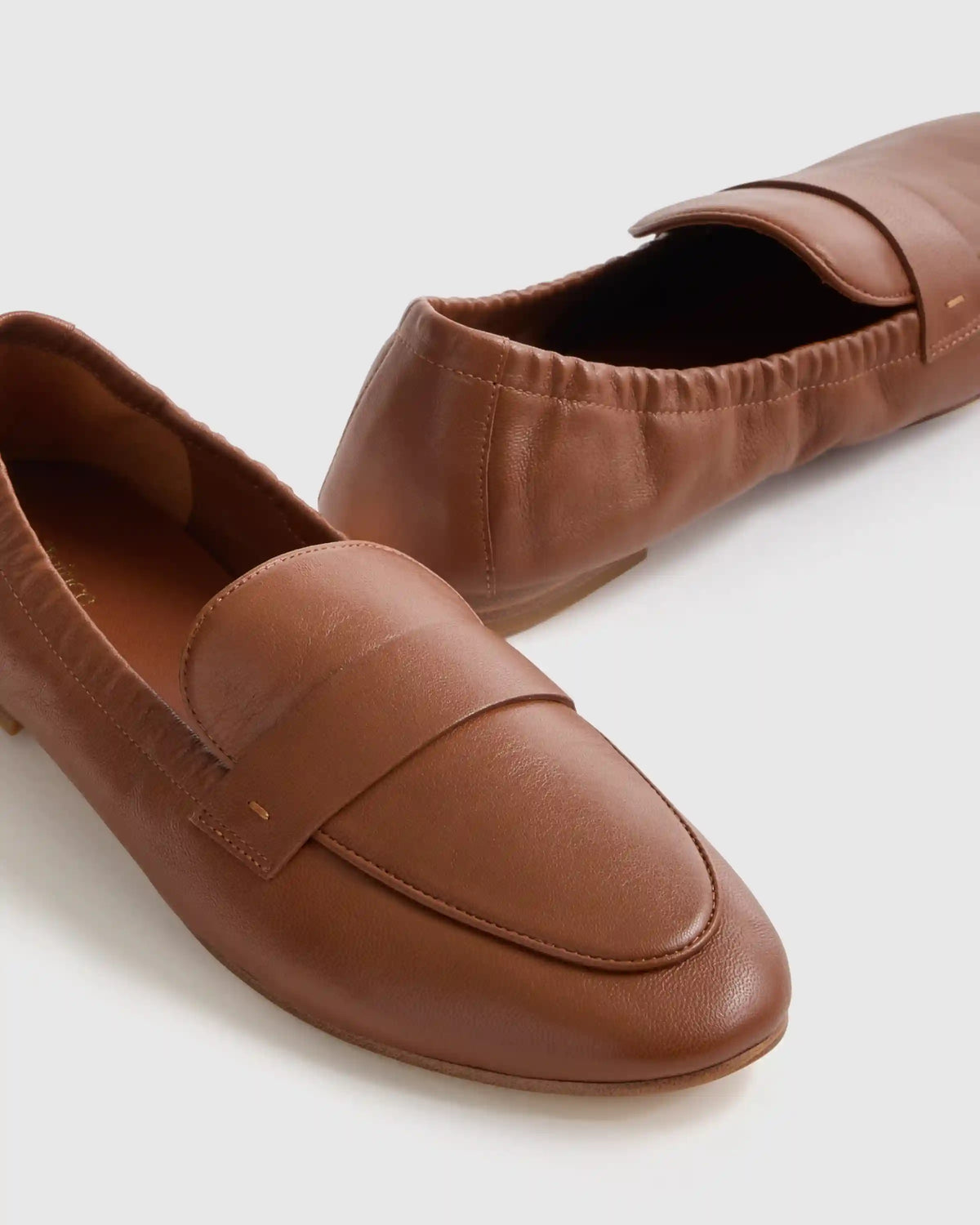 Italian Leather Soft Loafer