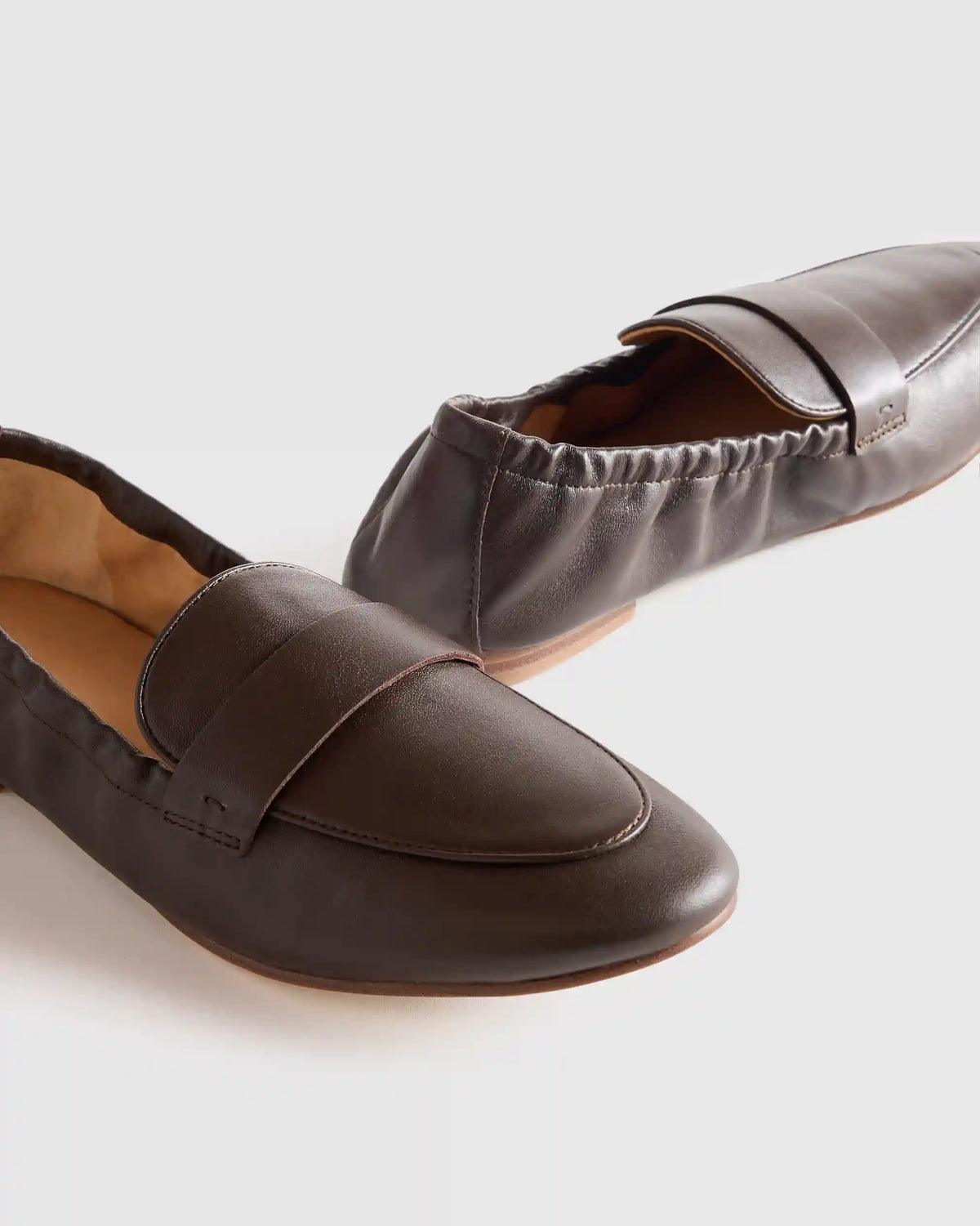 Italian Leather Soft Loafer