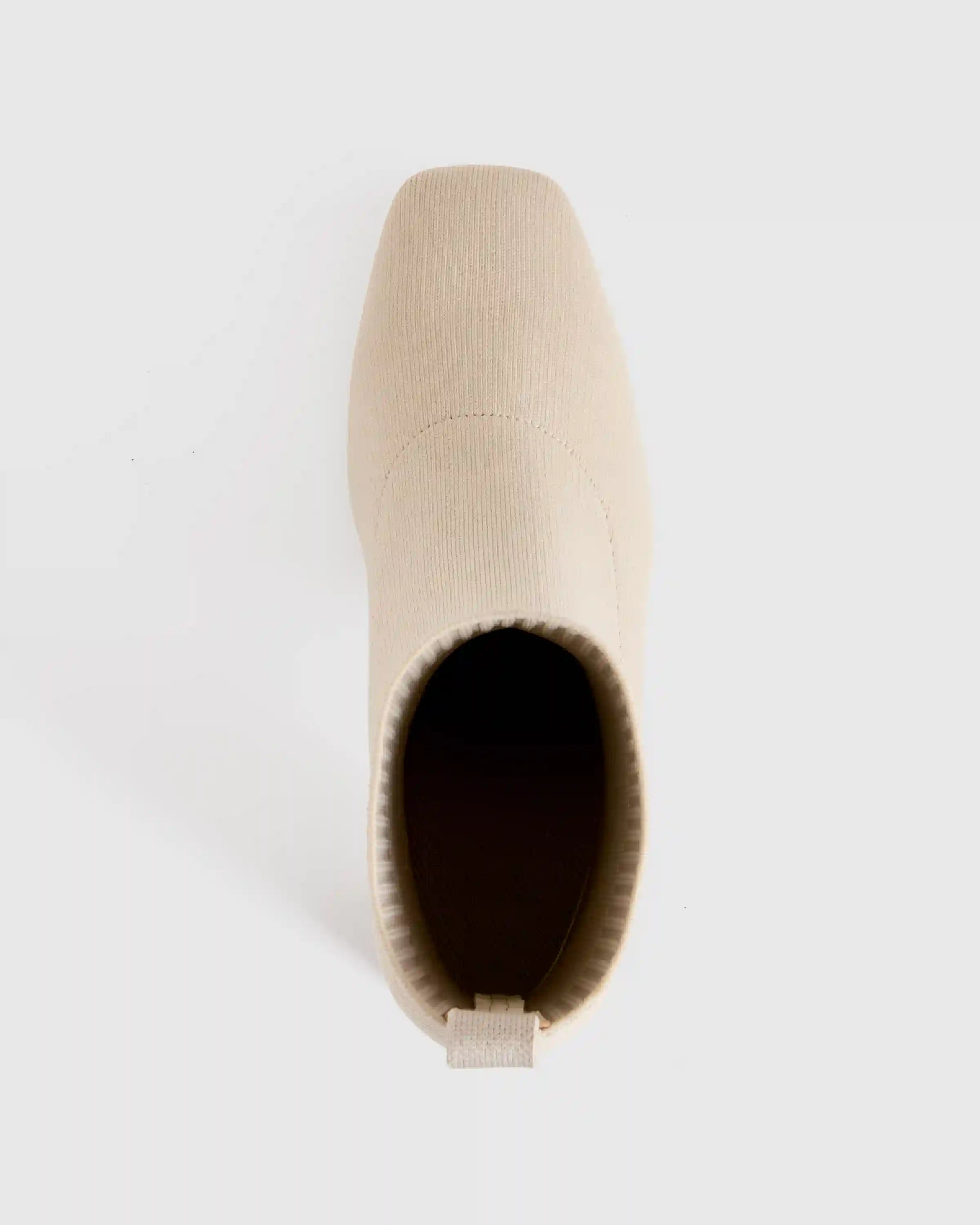 Eco Knit Heeled Bootie